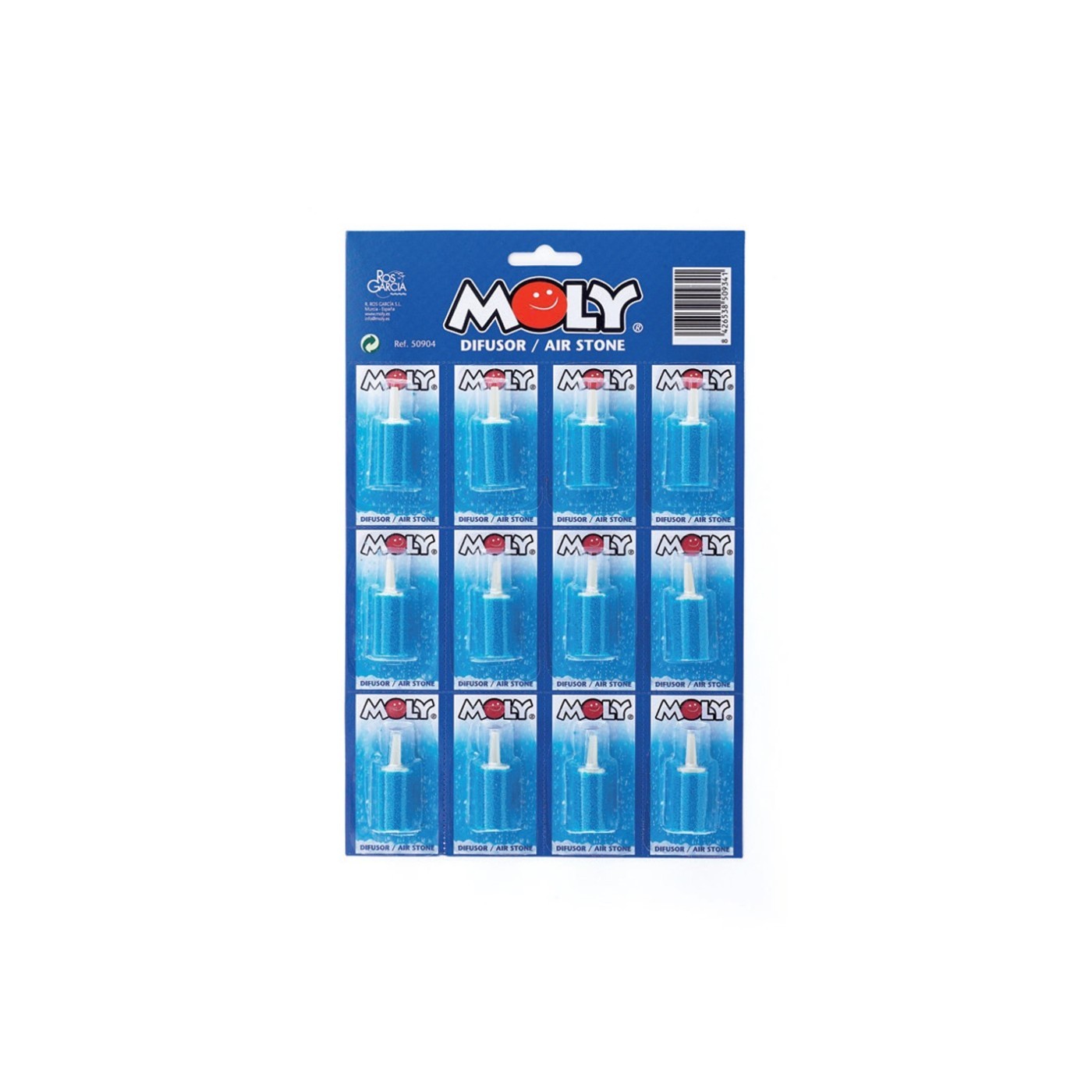 Diffusor 2,5 cm Blister mit 12 Einheiten