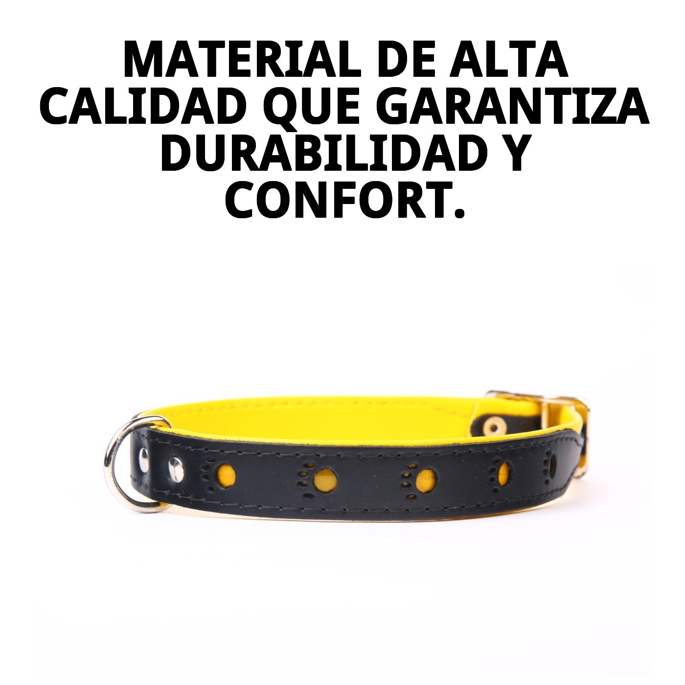 Lederhalsband Luxury Pfote 45 cm — Foto 5