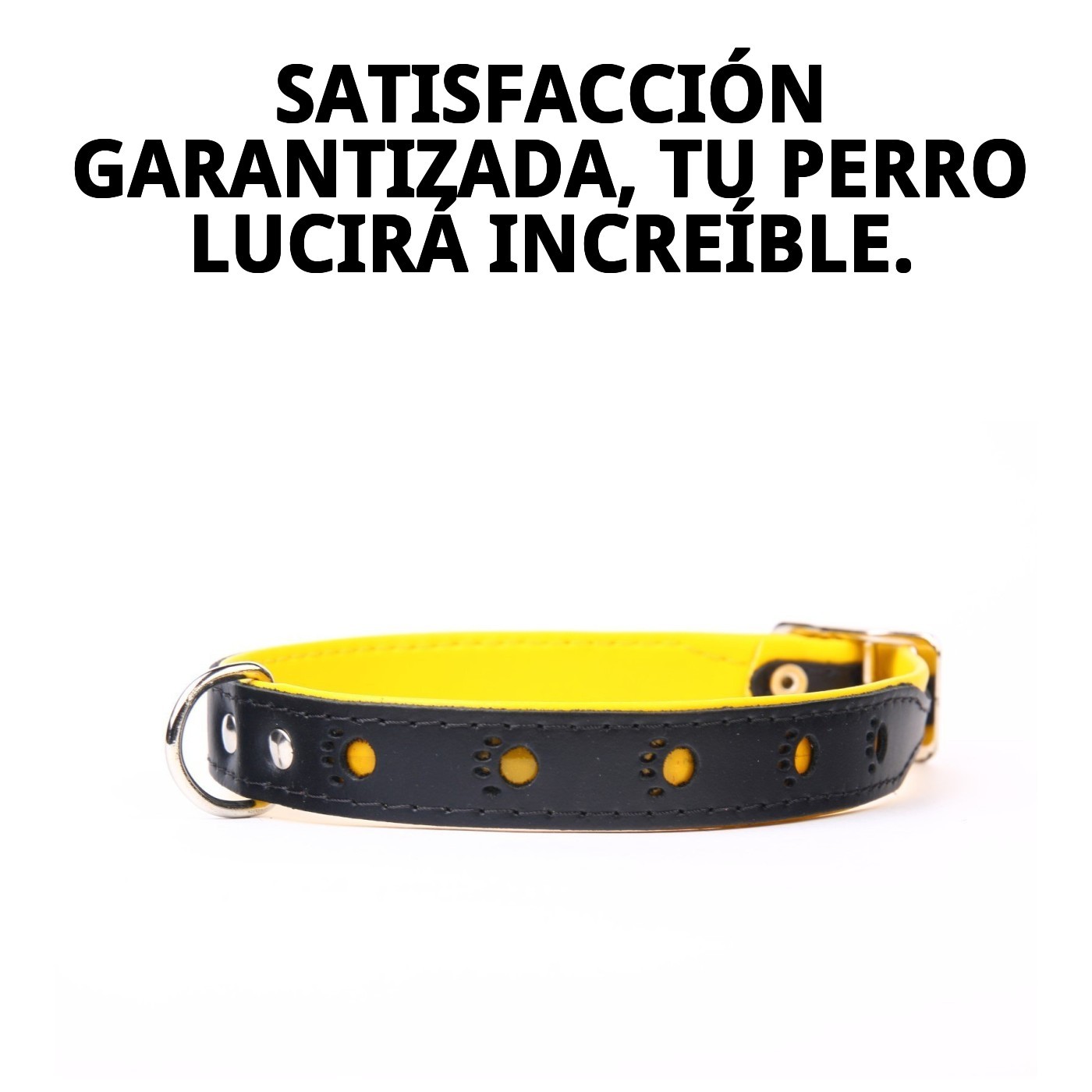 Lederhalsband Luxury Pfote 45 cm — Foto 8