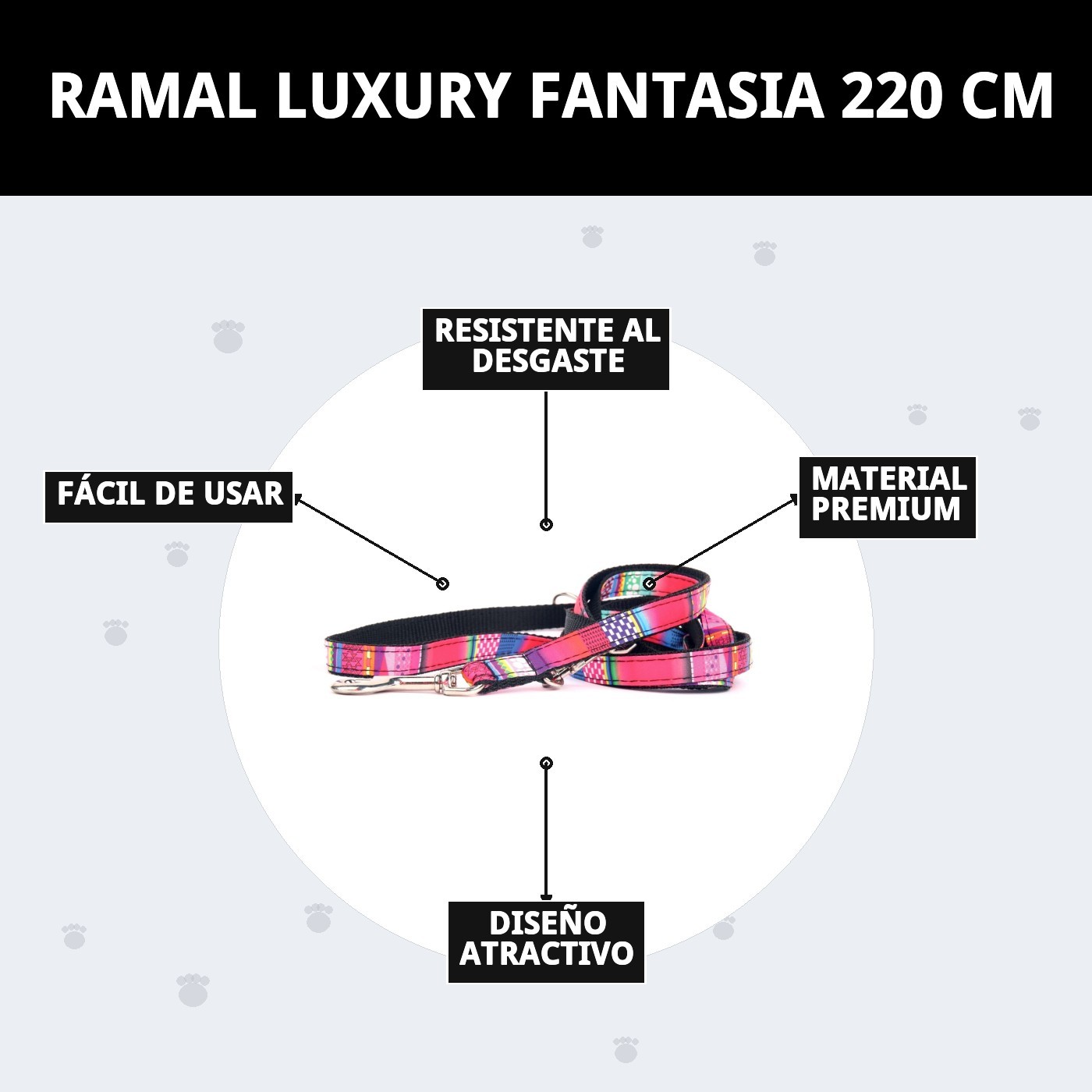 Leine Luxury Fantaisie 220 cm — Foto 9