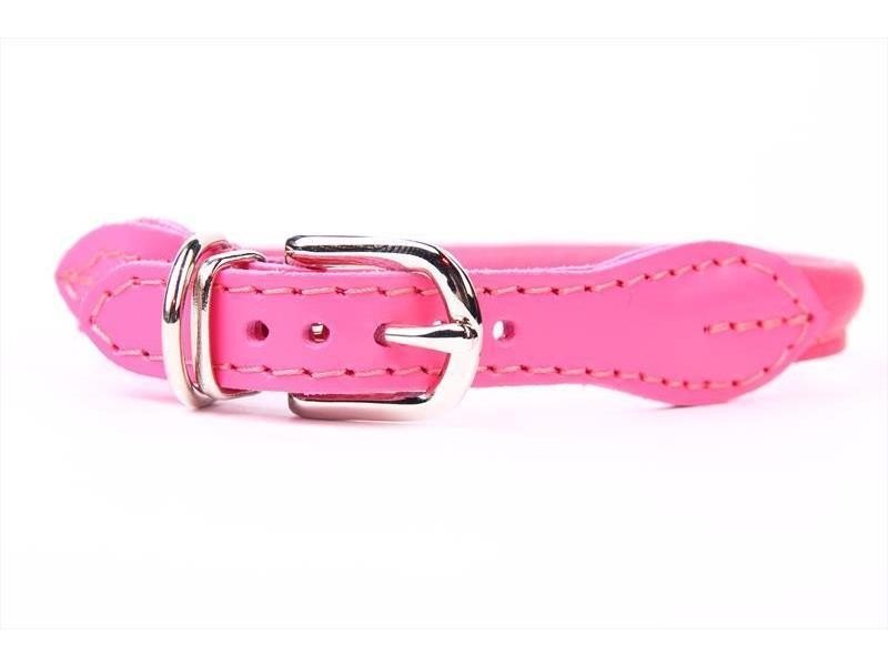 Rundes Halsband aus Leder Luxury 40 cm — Foto 4