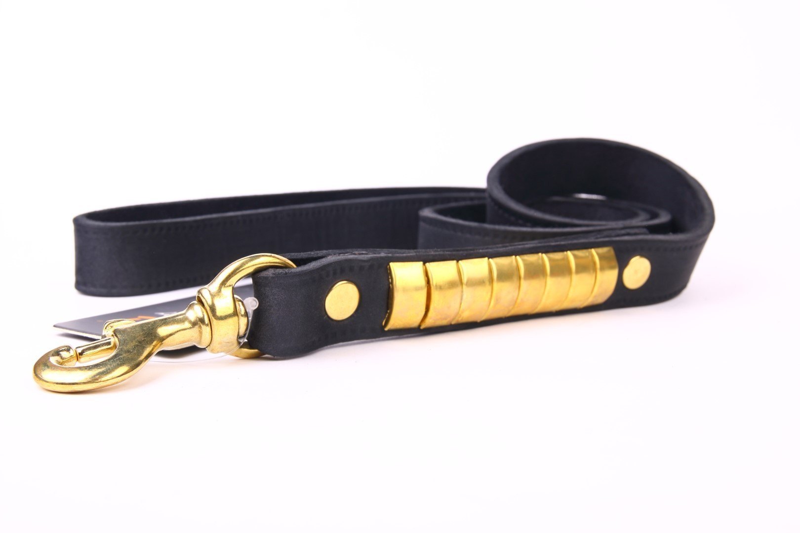Leine aus Leder Luxus 110 cm — Foto 2