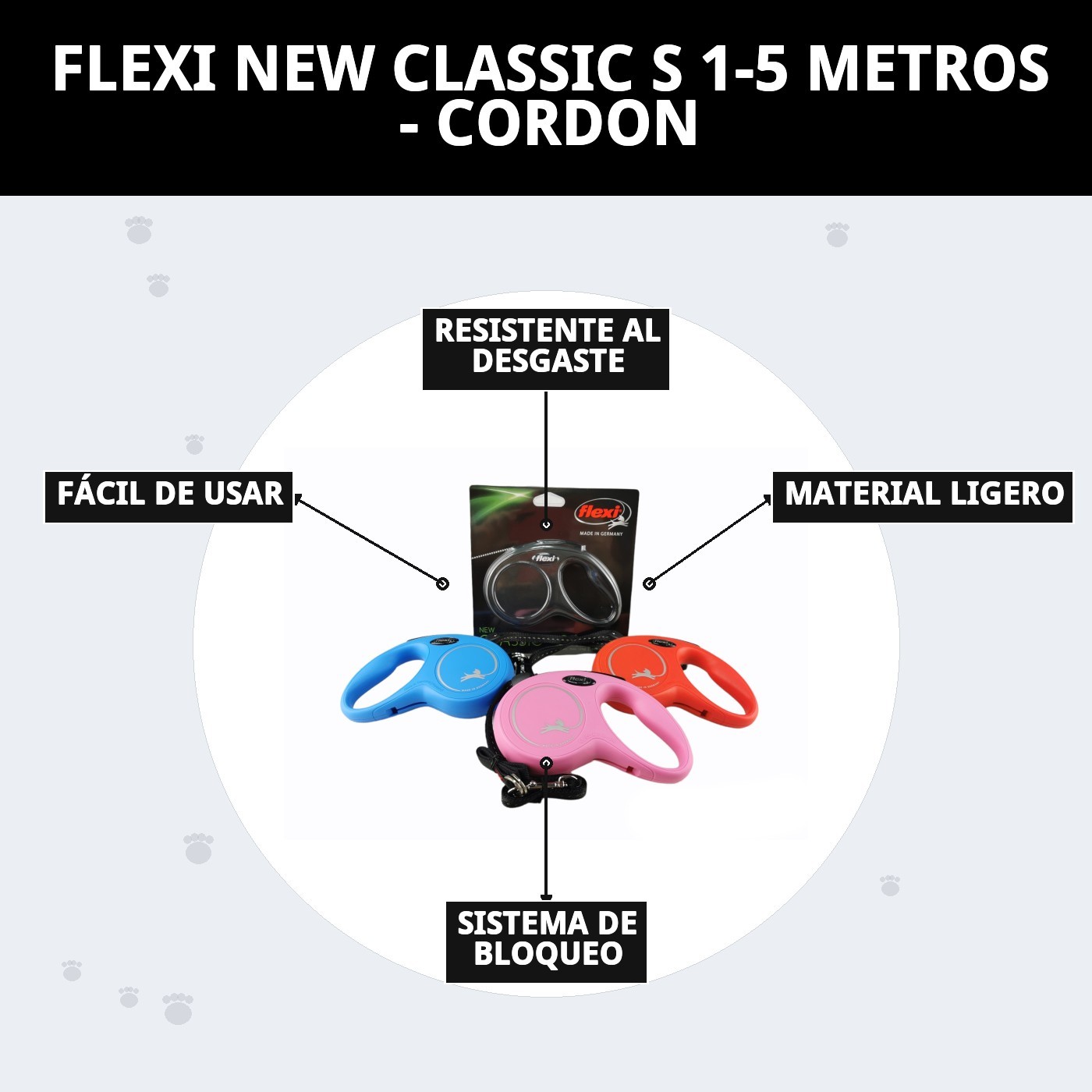 Flexi New Classic S 5m Neon — Foto 12