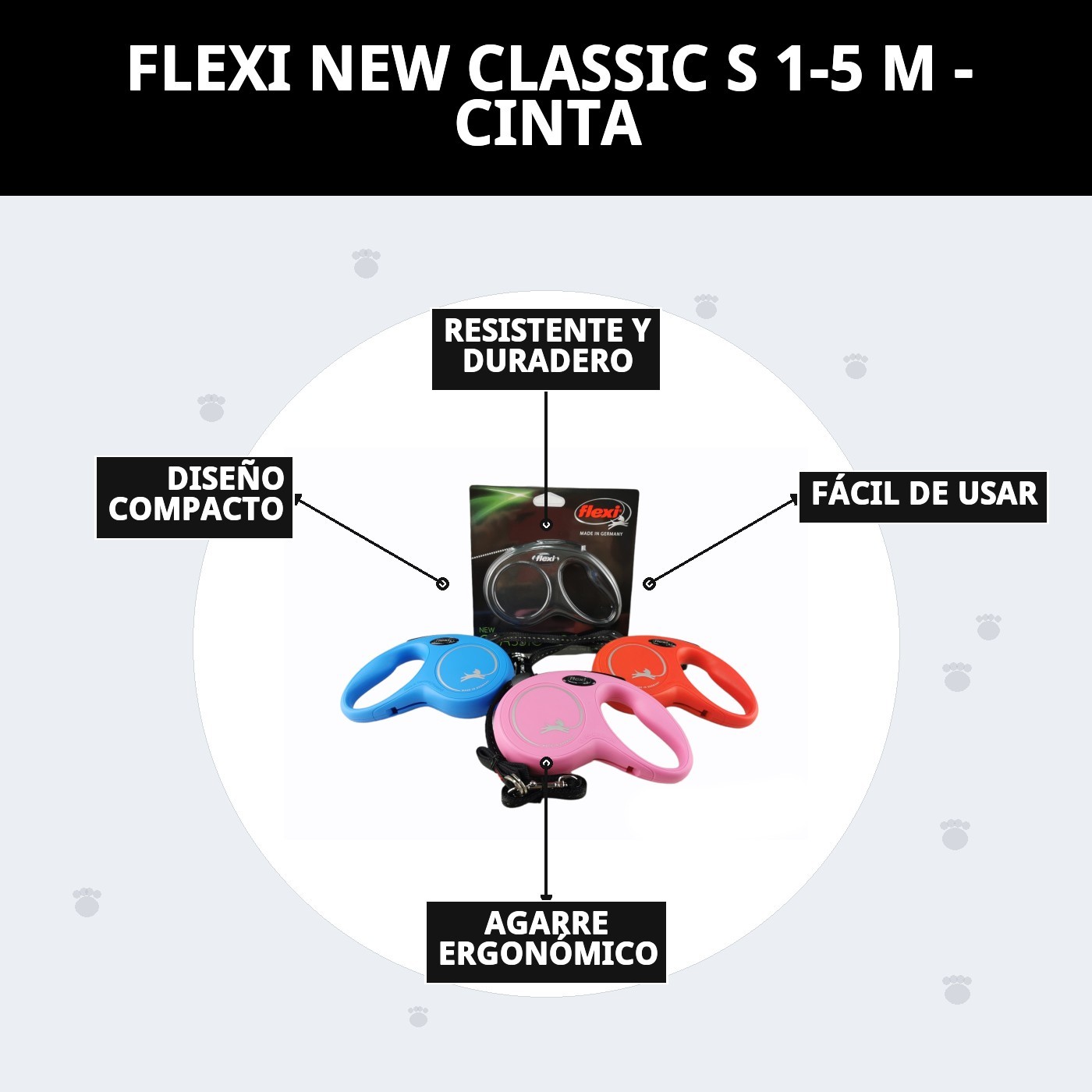FLEXI NEW CLASSIC S 1-5 m – Leine — Foto 11