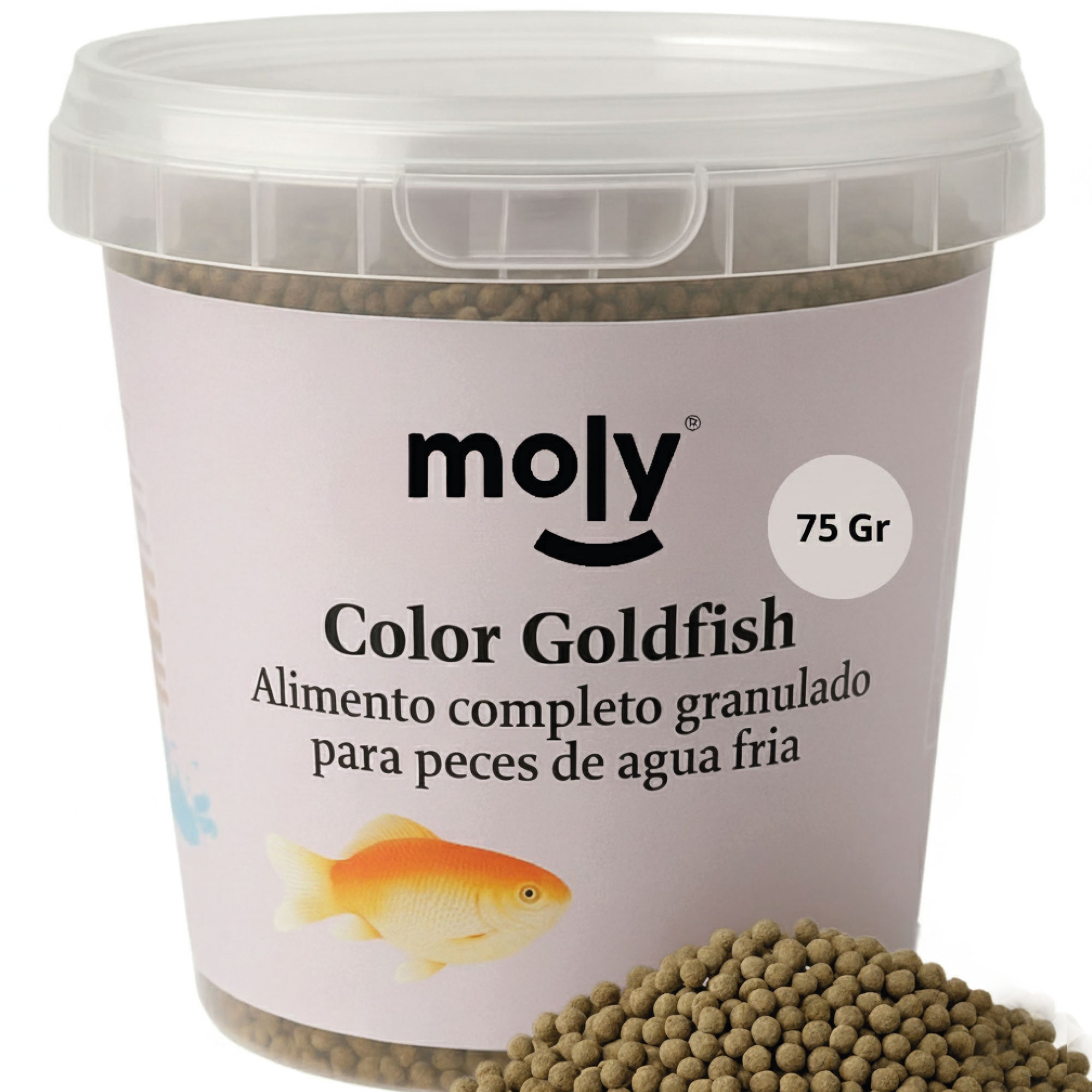 Moly Farbgranulat für Goldfische 75g/365 ml