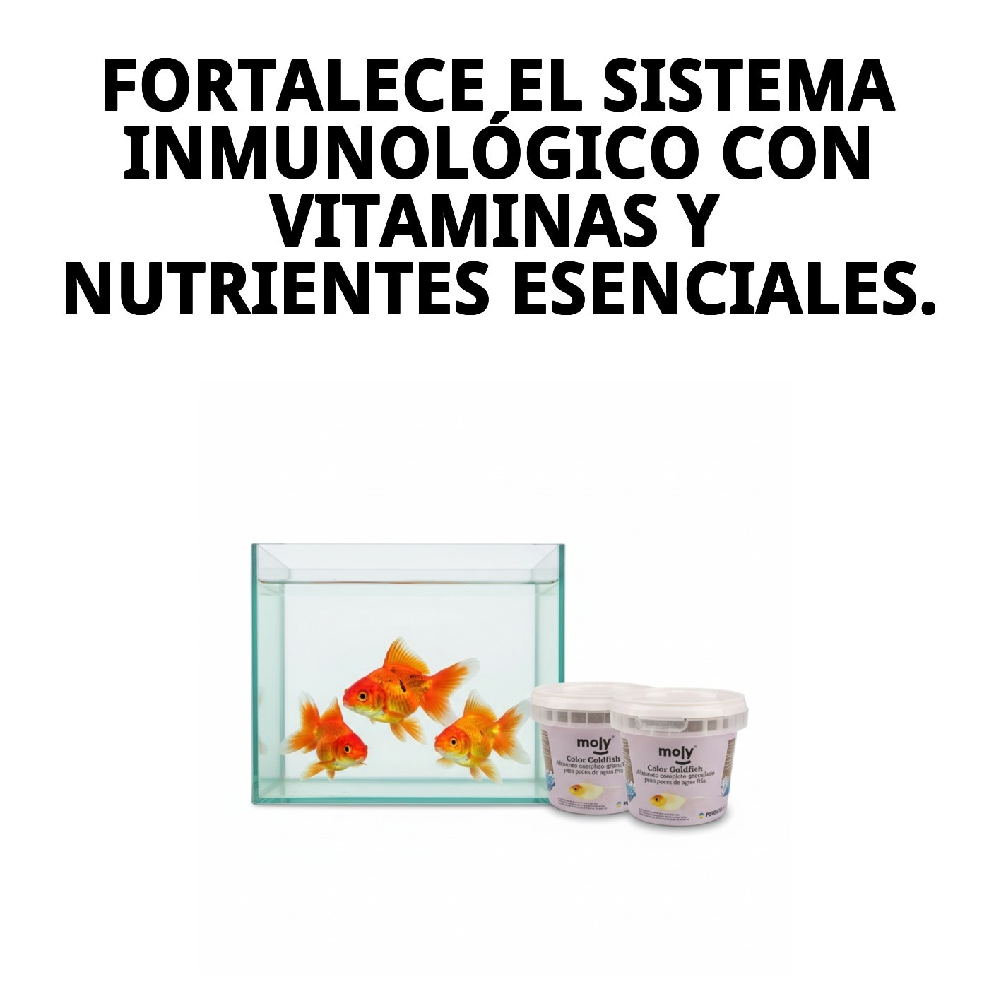 Moly Farbgranulat für Goldfische 75g/365 ml — Foto 3