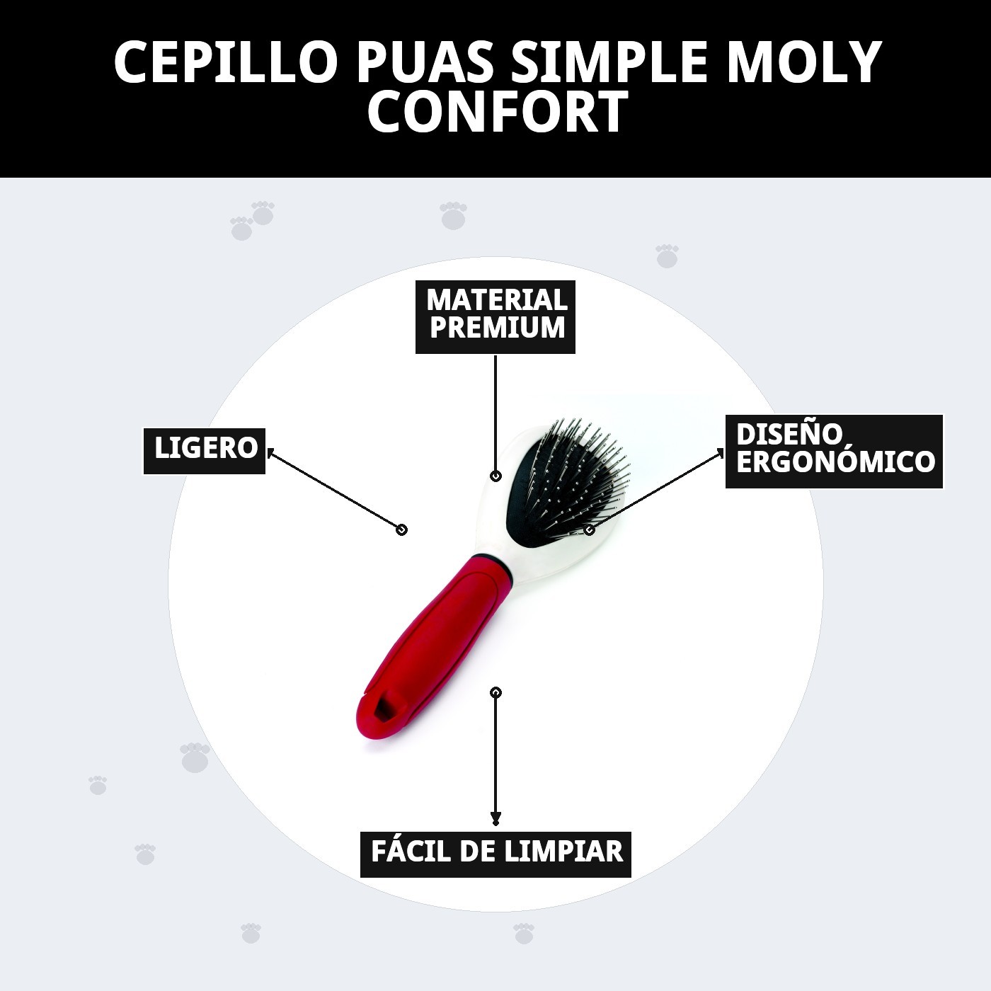 Moly Confort Einfachspitzenbürste — Foto 7