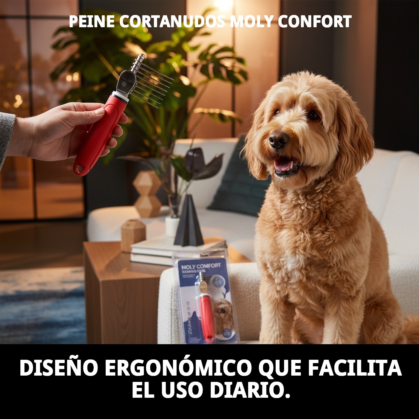 Entwirrungskamm Moly Confort — Foto 6