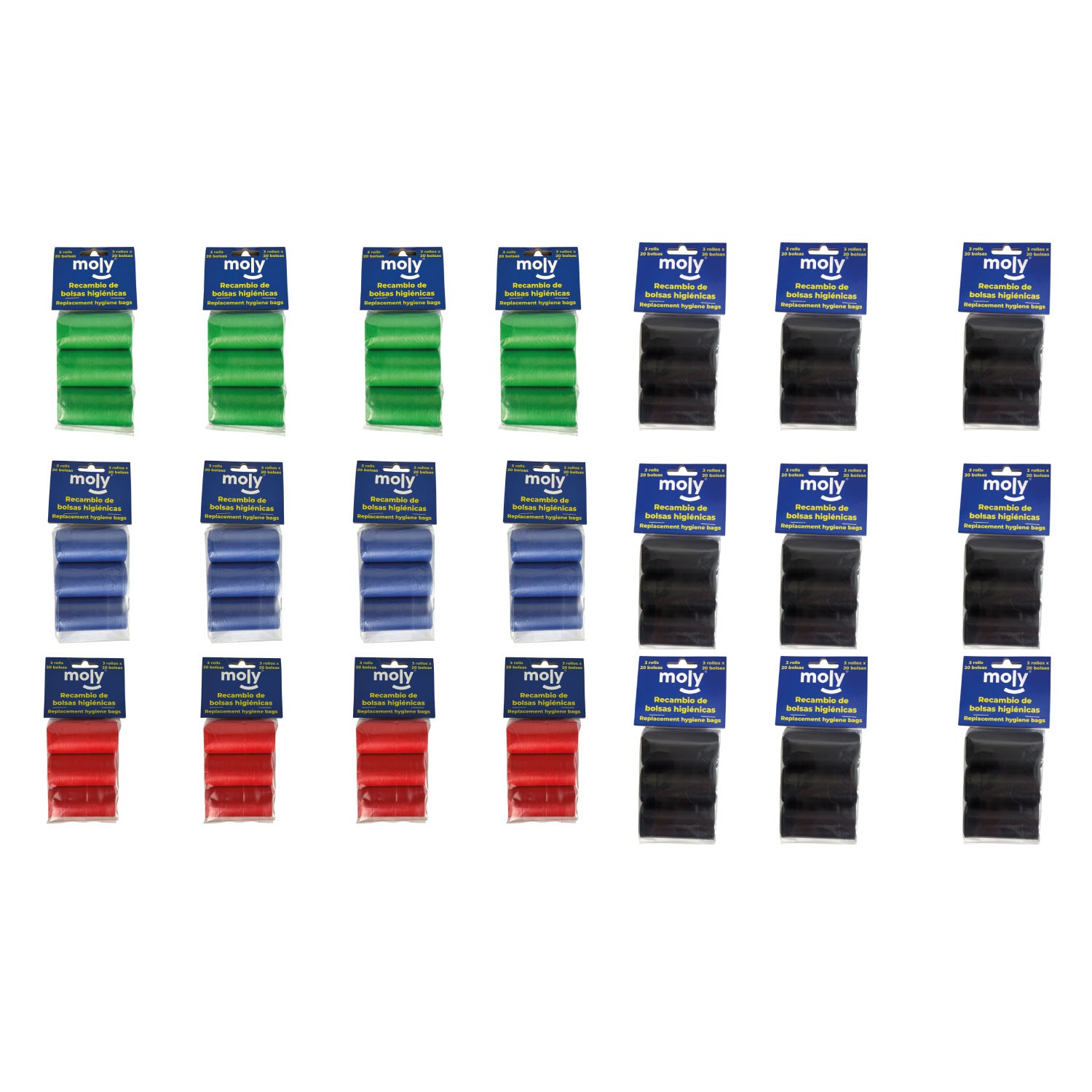 Nachfüllpackung für Hygienebeutel Pack 3 × 20 — Foto 3