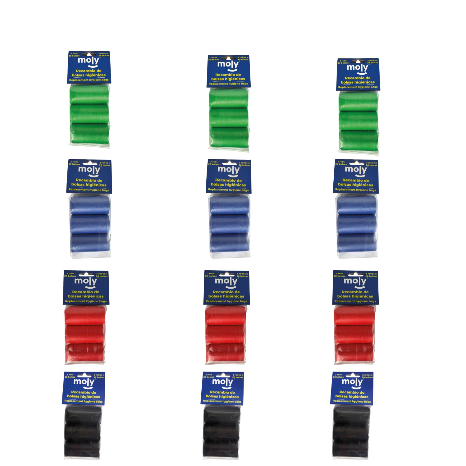 Nachfüllpackung für Hygienebeutel Pack 3 × 20 — Foto 5