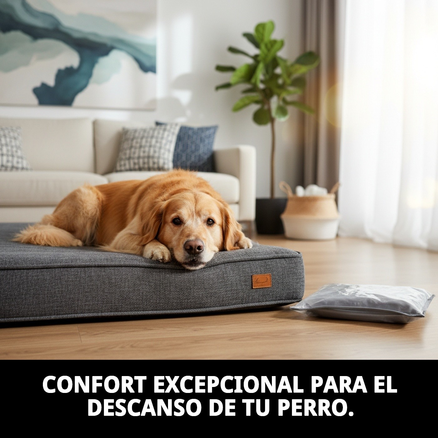Matelas 80 x 60 x 12 cm für Tiere — Foto 2