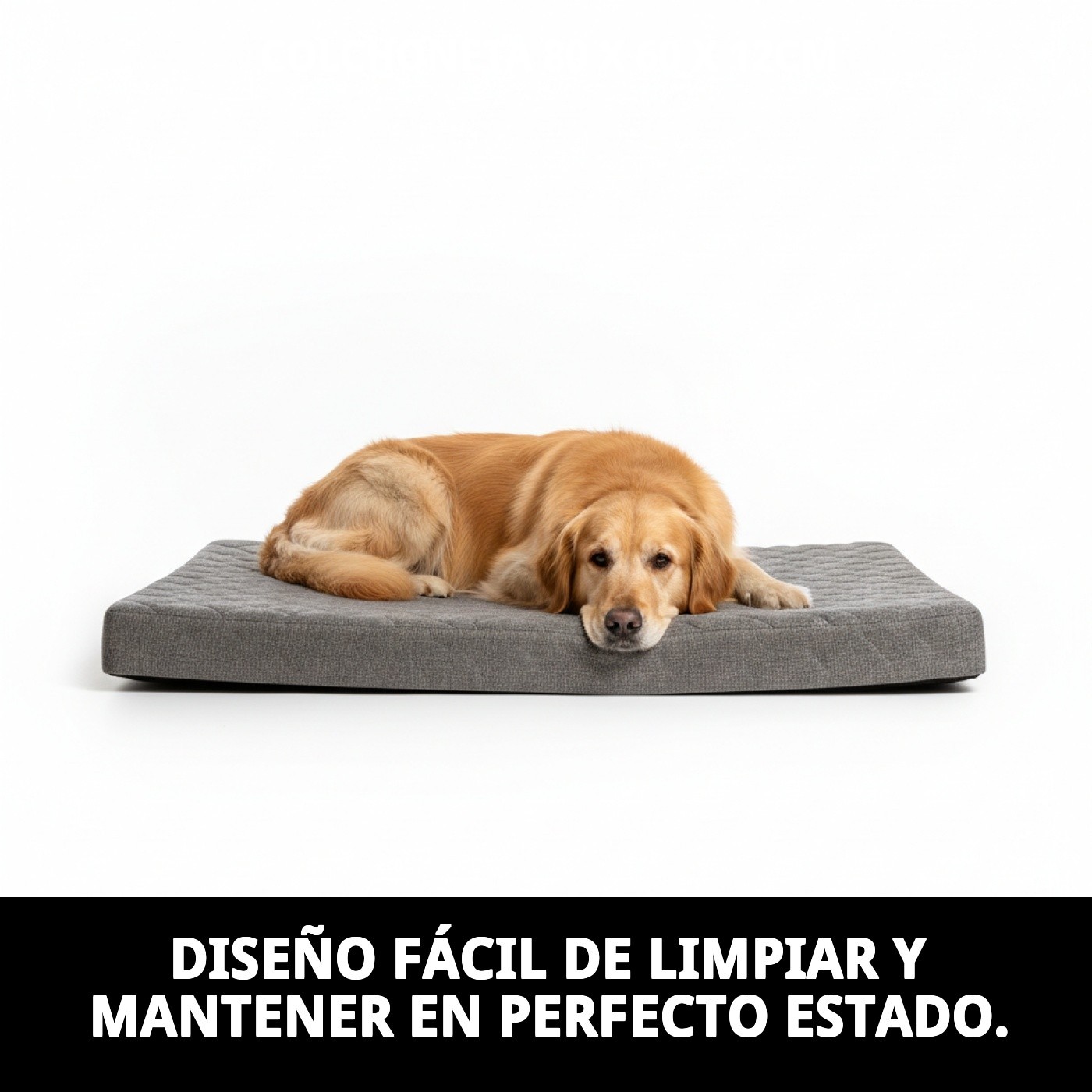 Matelas 80 x 60 x 12 cm für Tiere — Foto 5