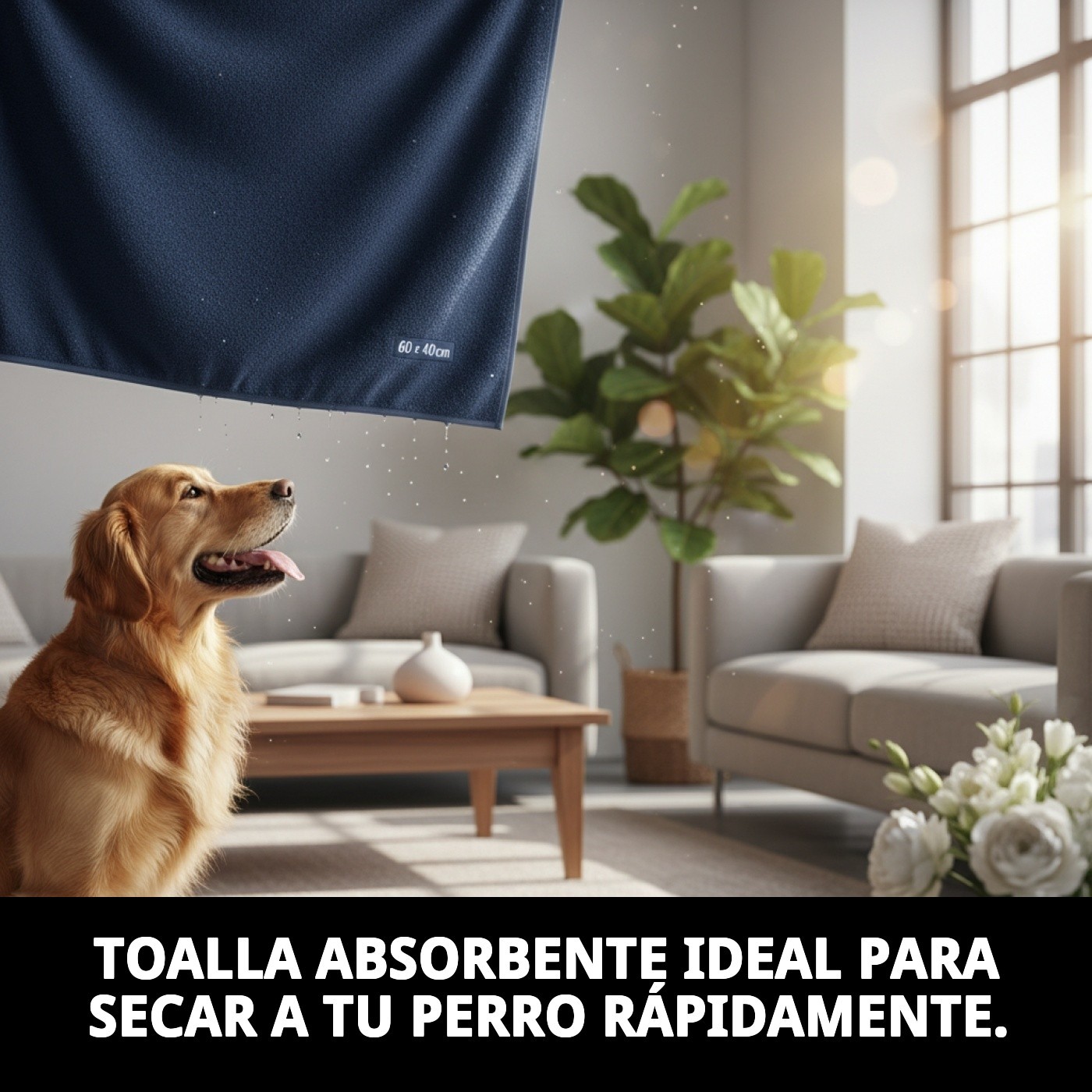Moly Serviette Absorbante 60 x 40 cm — Foto 5
