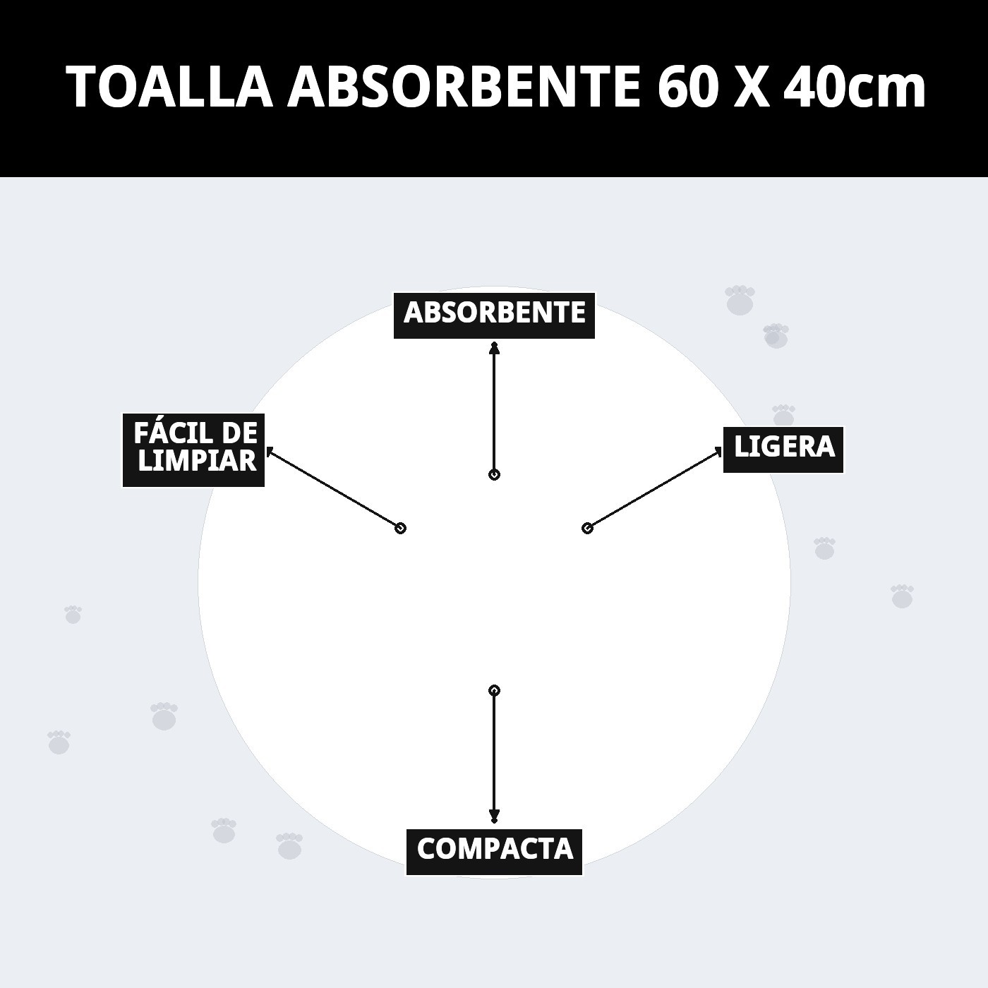 Moly Serviette Absorbante 60 x 40 cm — Foto 10