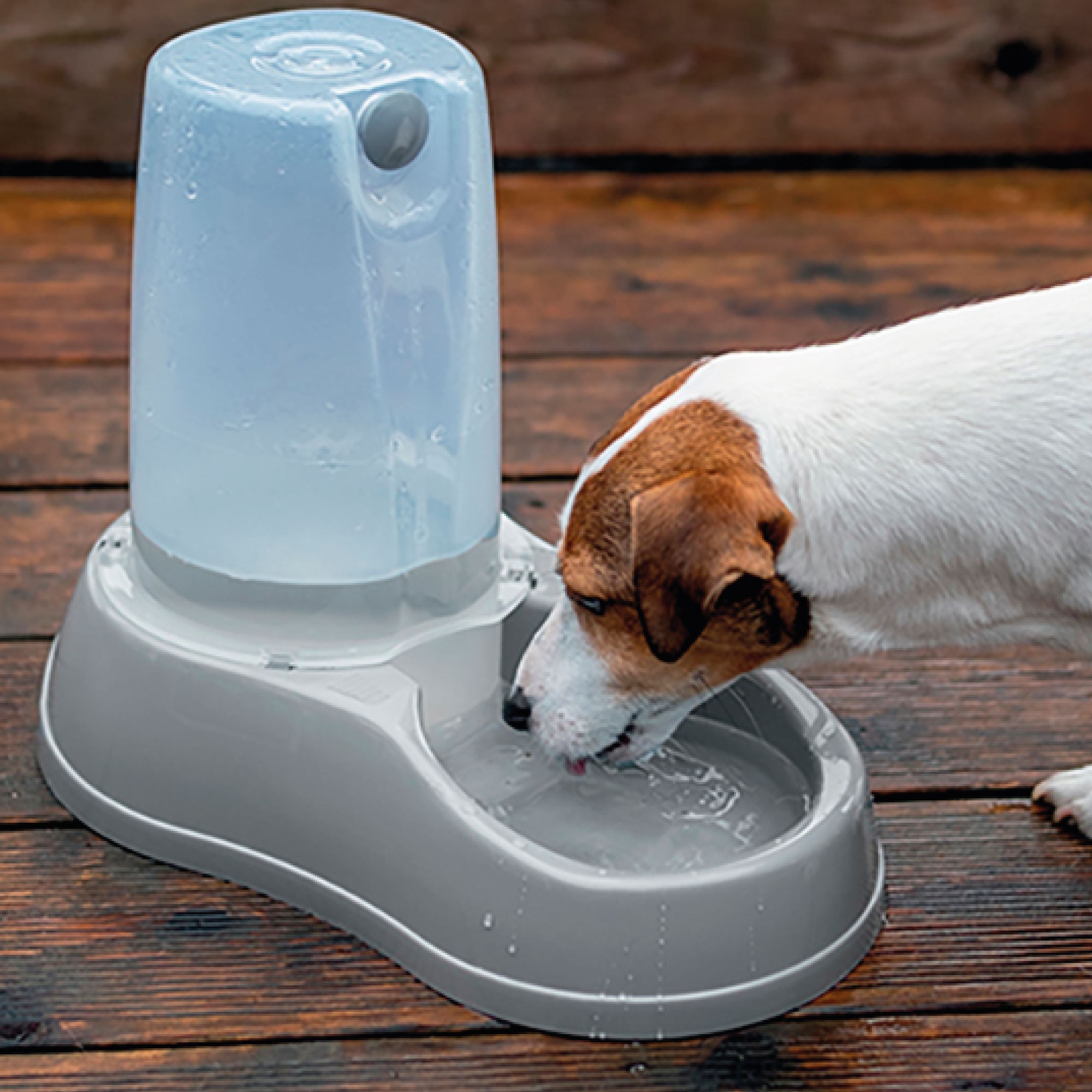 Wasser- und Futternapf Dispenser Break mit Reserve 0,65 L — Foto 7