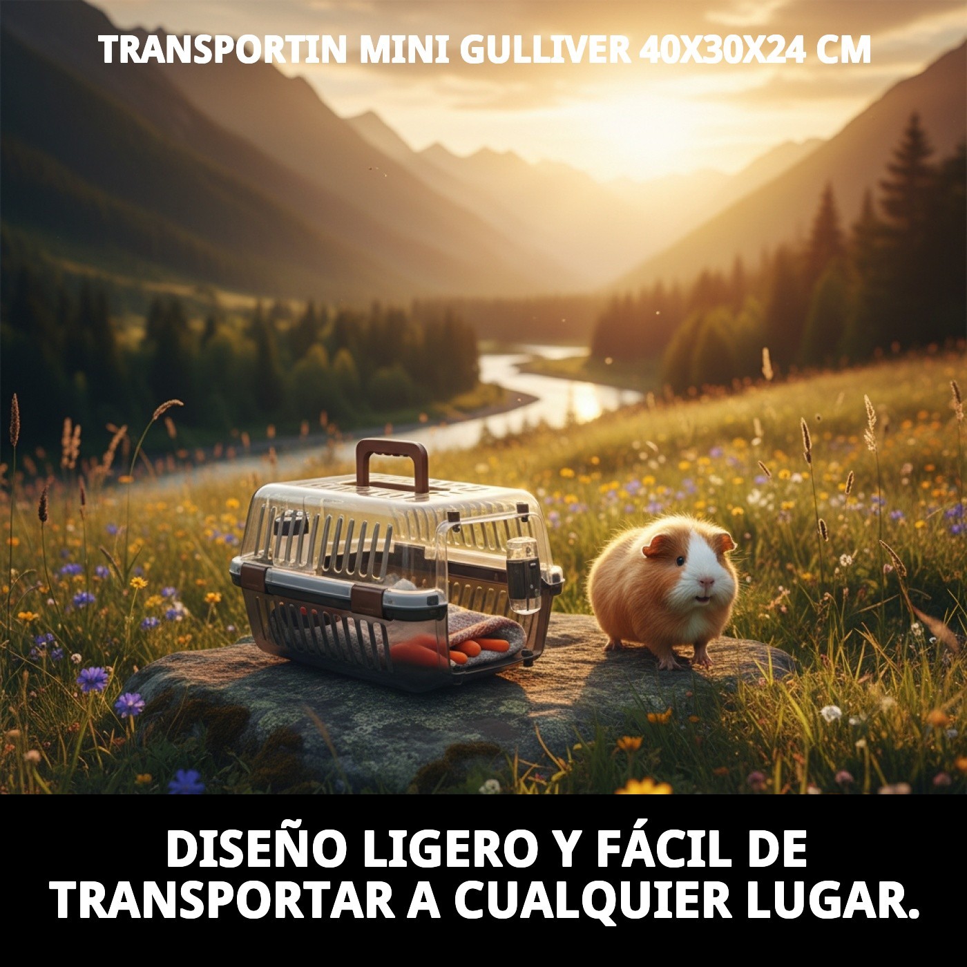 Transportbox Mini Gulliver 40x30x24 cm — Foto 6
