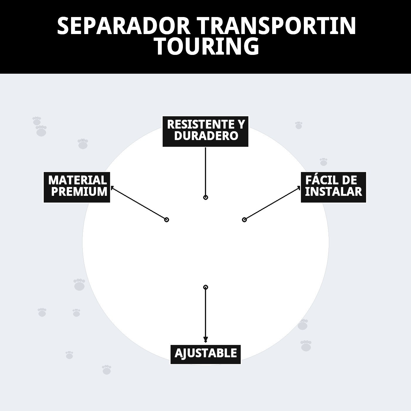 Trennwand für Transporteur Touring — Foto 6