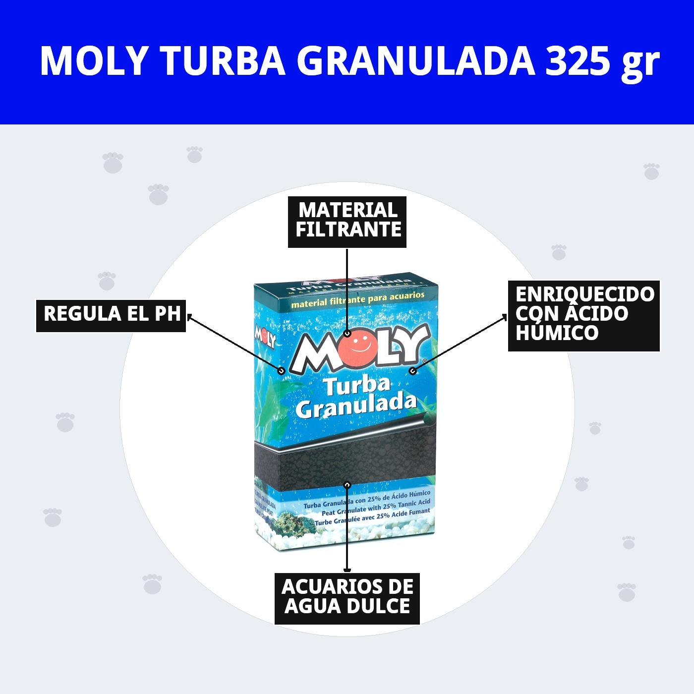 Moly Torfgranulat 325 g — Foto 6