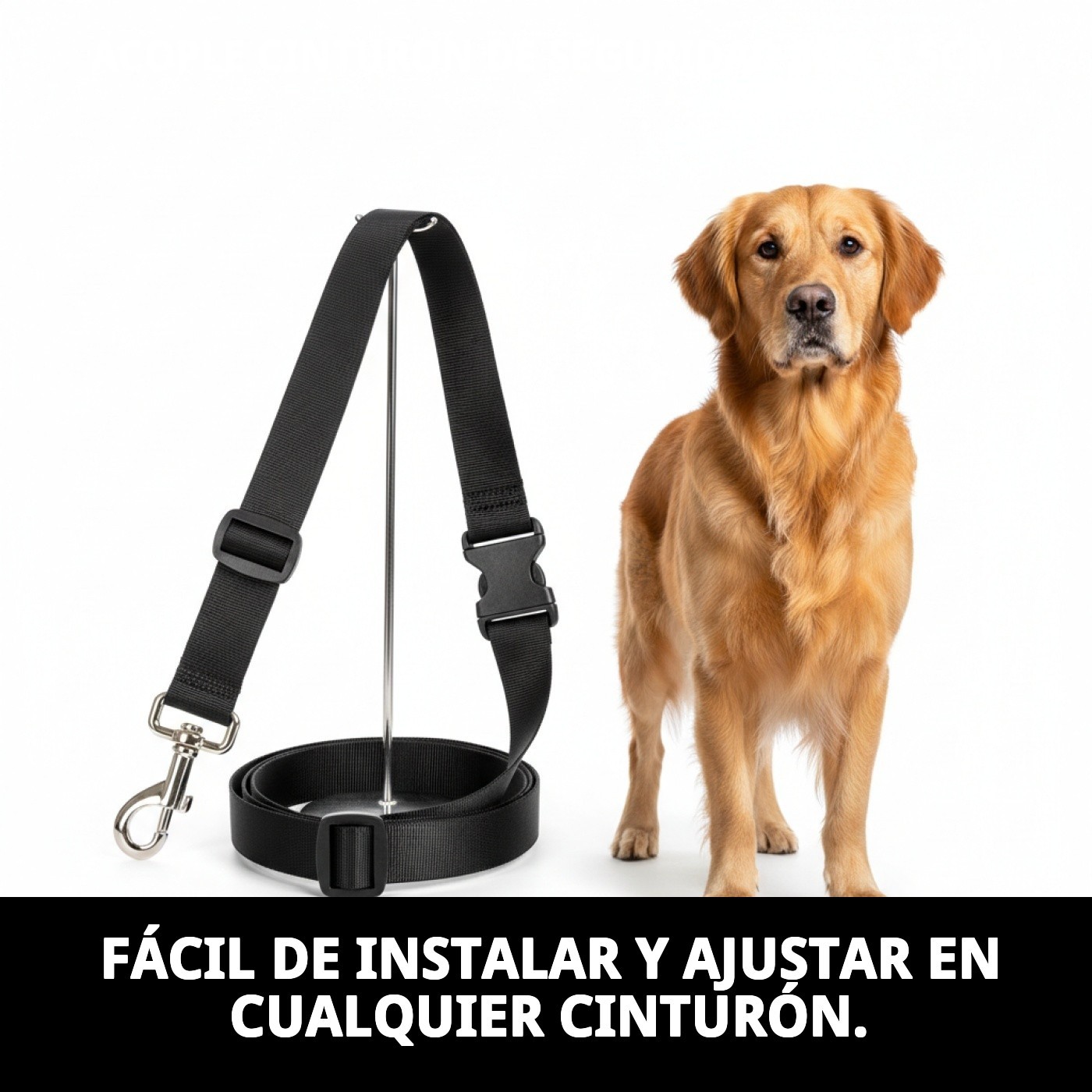 Sicherheitsgurt-Clip 80 x 1,5 cm — Foto 5