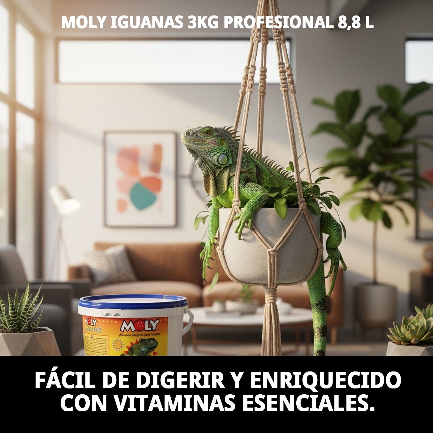 Moly Iguanas 3kg Professionell — Foto 10