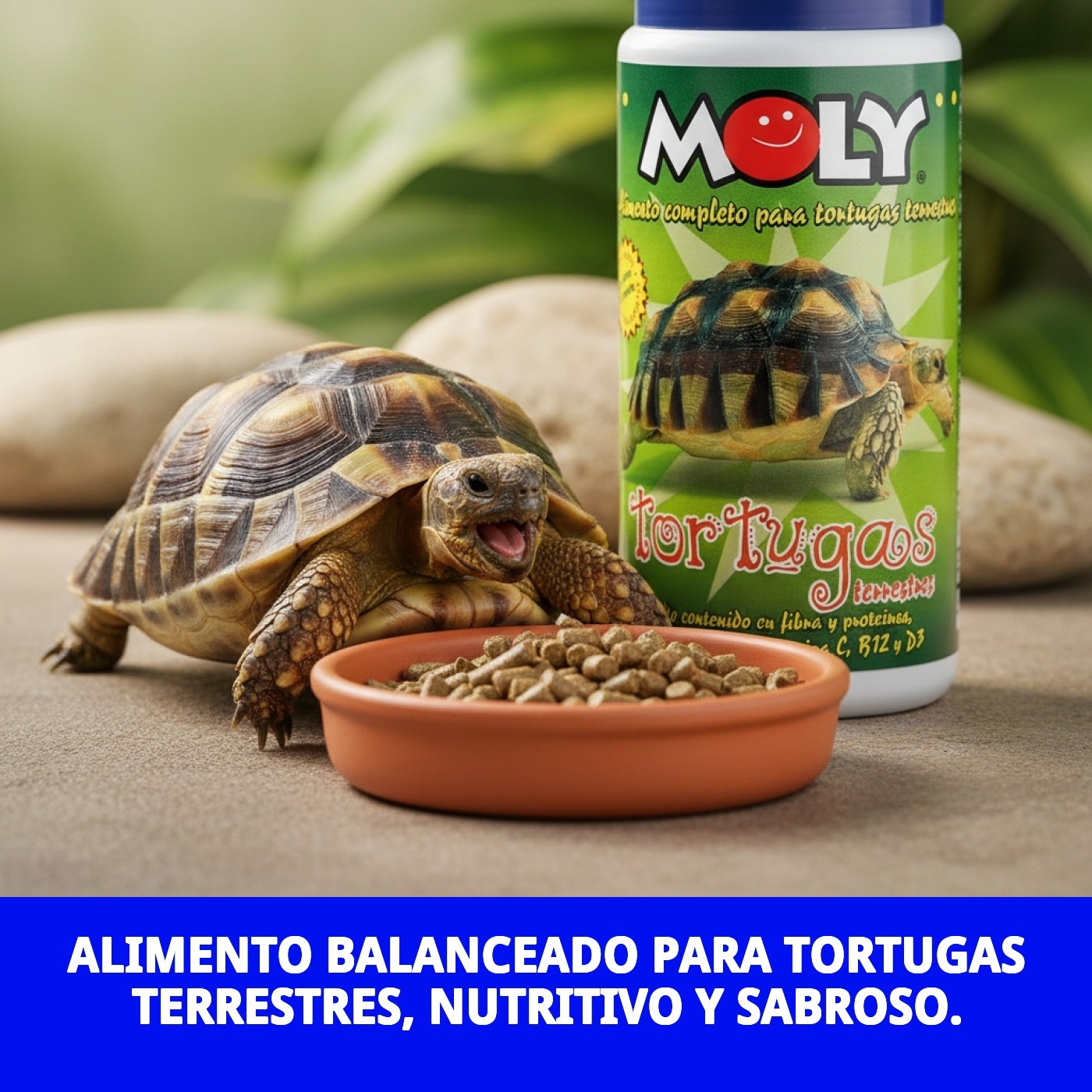 MOLY Futter für Landschildkröten 360g / 1 LITER — Foto 3