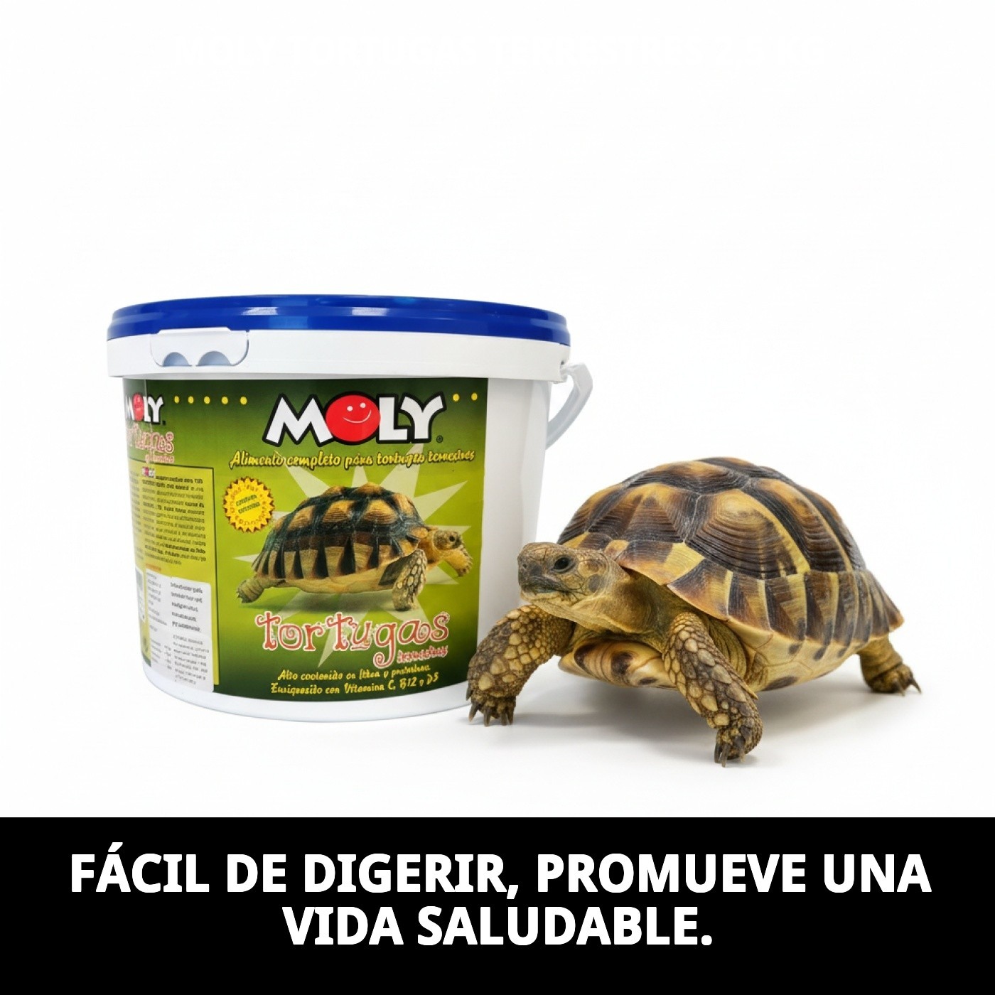 MOLY Futter für Landschildkröten 2,5 kg — Foto 7