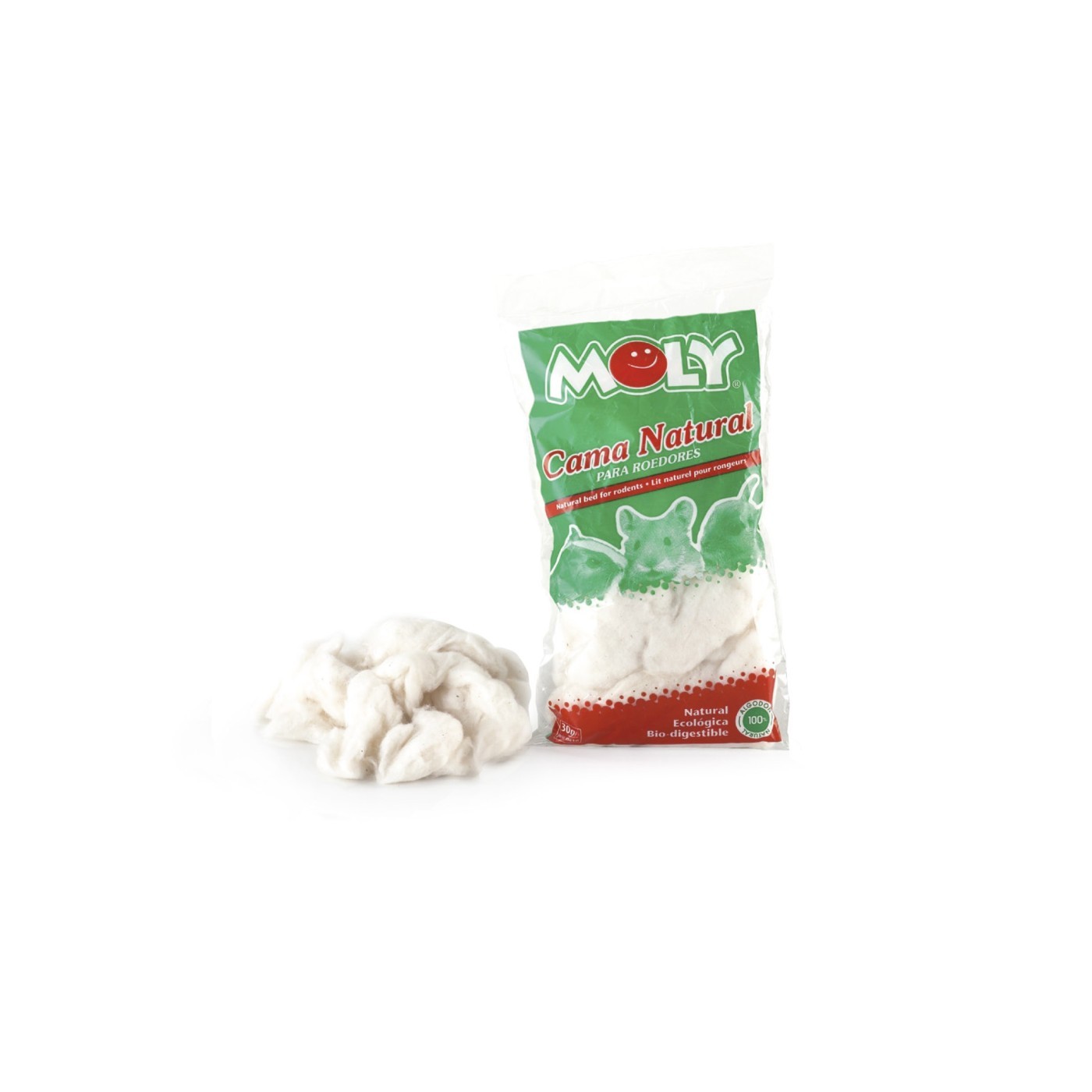 MOLY Einstreu für Nager 30g