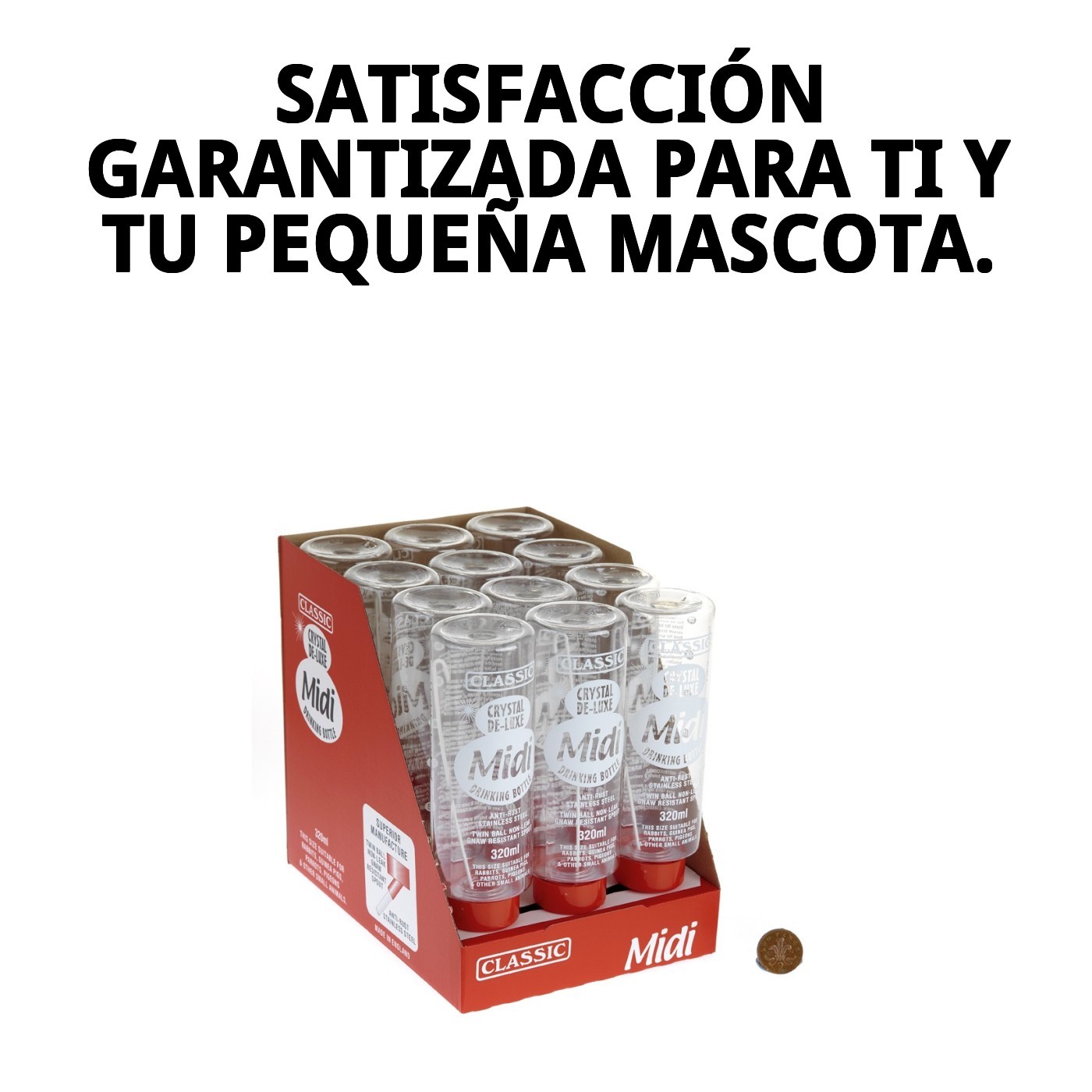 Trinkflasche für Nager 320 ml - 12 Stück — Foto 9