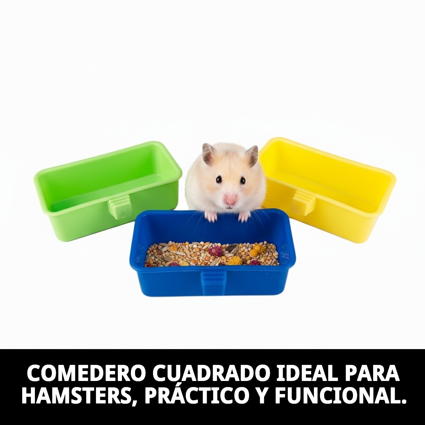 Eckige Schüssel für Hamster — Foto 4