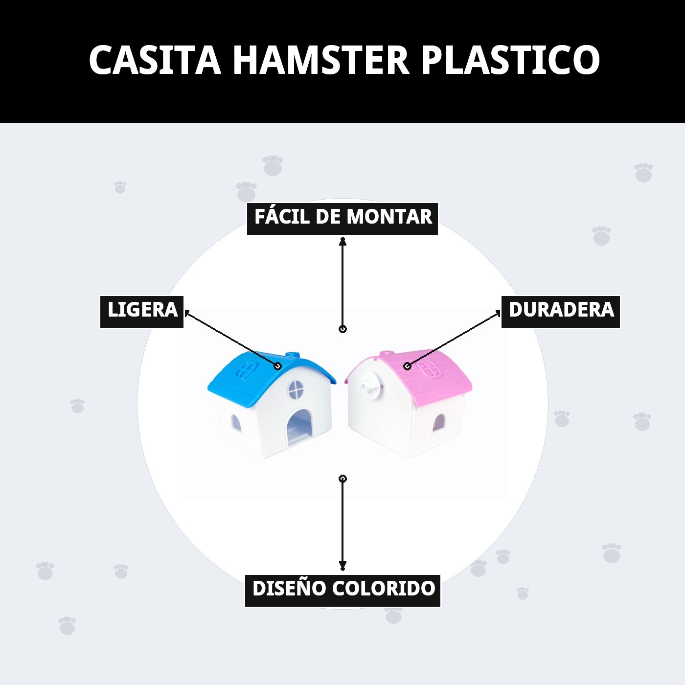 Plastikhaus für Hamster — Foto 8