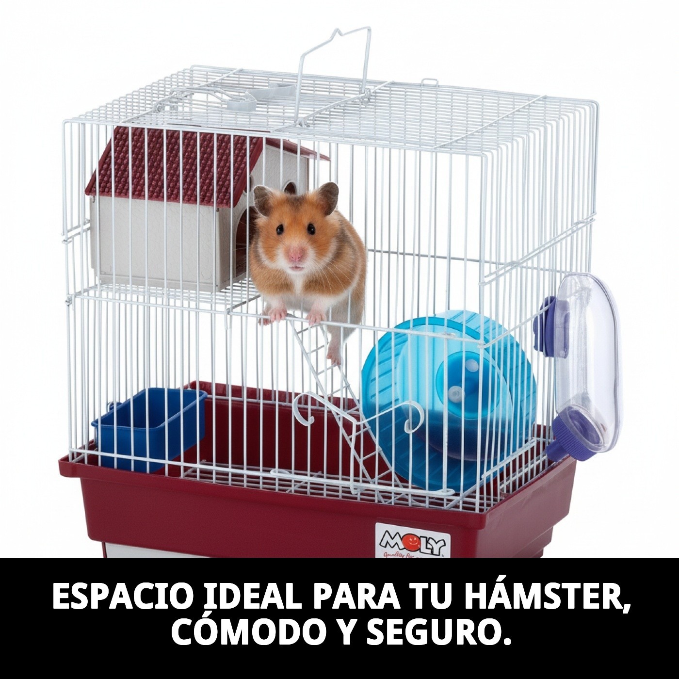 Hamsterkäfig N.2 - 30 x 23 x 31 cm — Foto 4