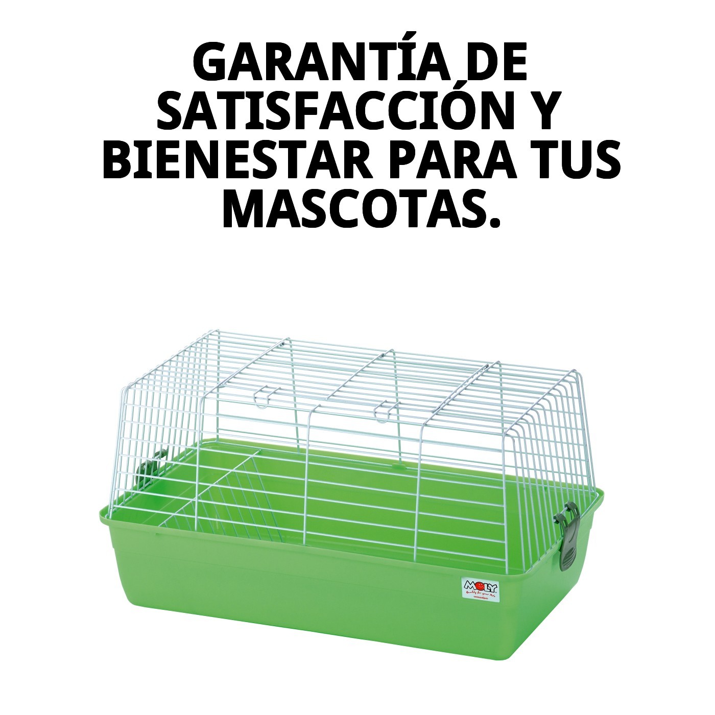 Käfig für Meerschweinchen N2 69x45x36 cm — Foto 6