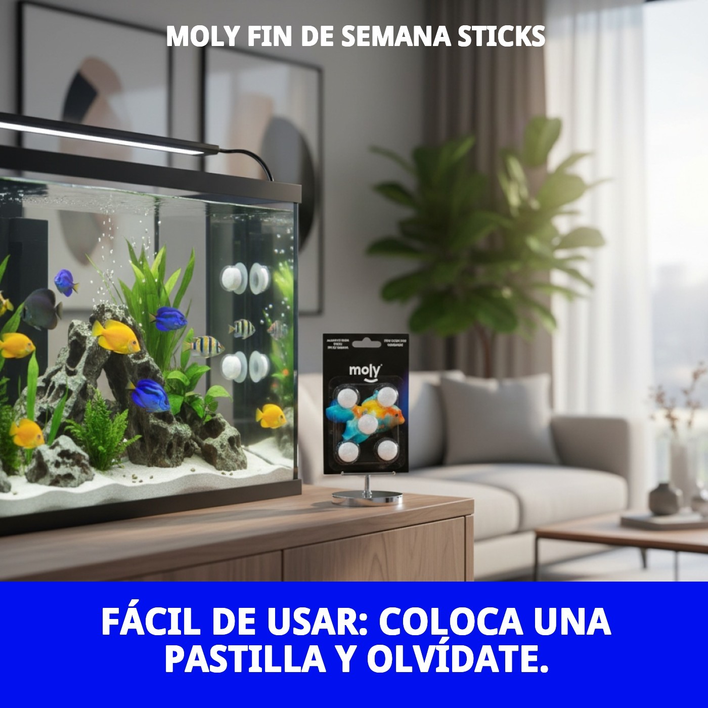 Moly Wochenendblock für Fische — Foto 6