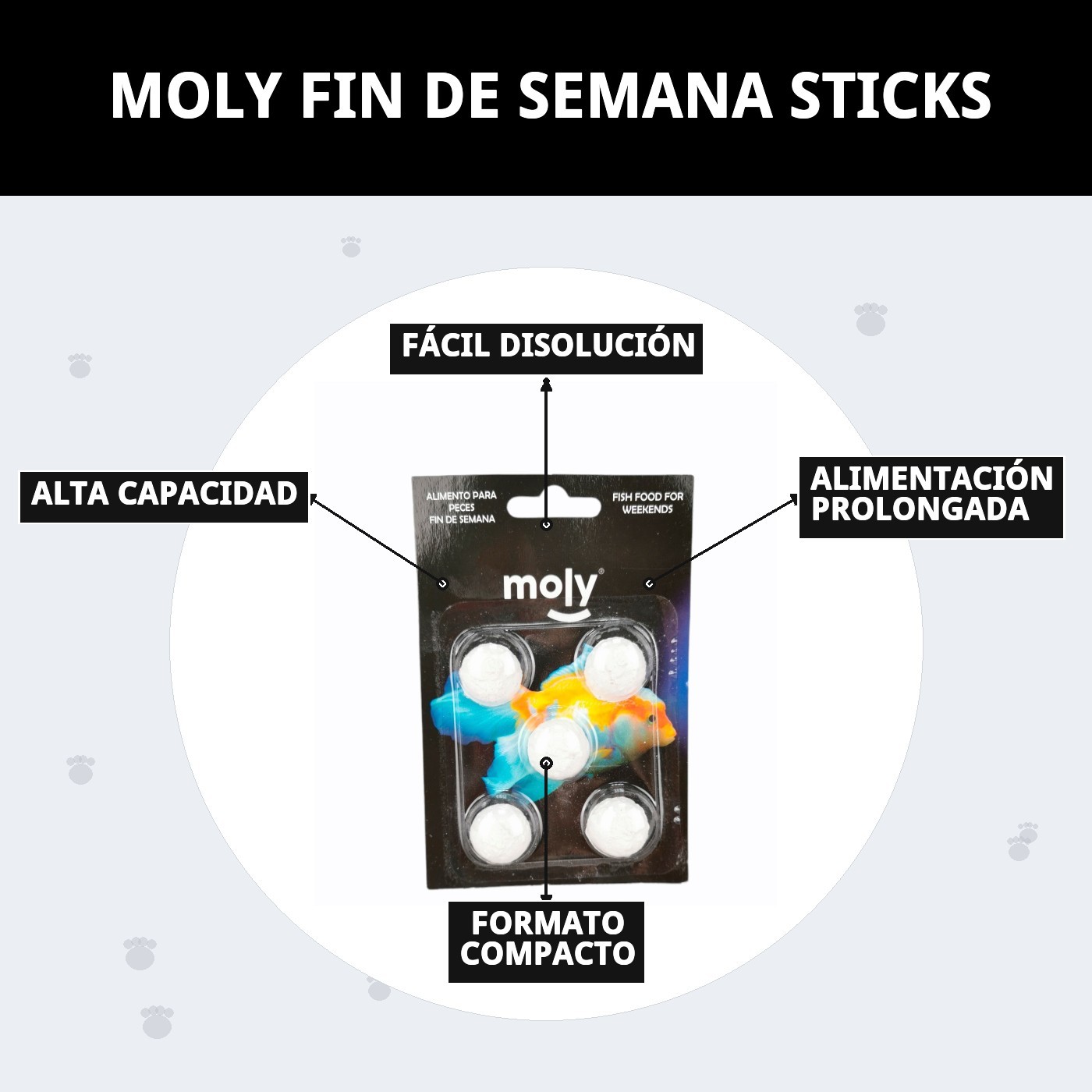Moly Wochenendblock für Fische — Foto 8