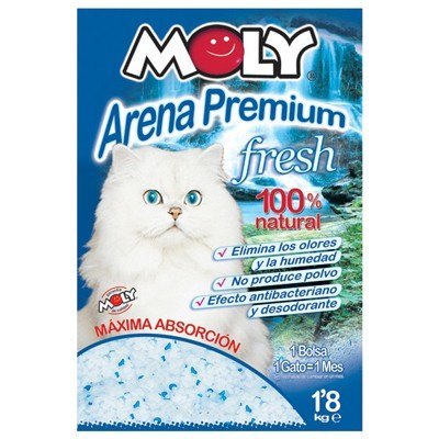 Katzenstreu Silikagel Moly Premium 4,28 L - 1,8 kg — Foto 2