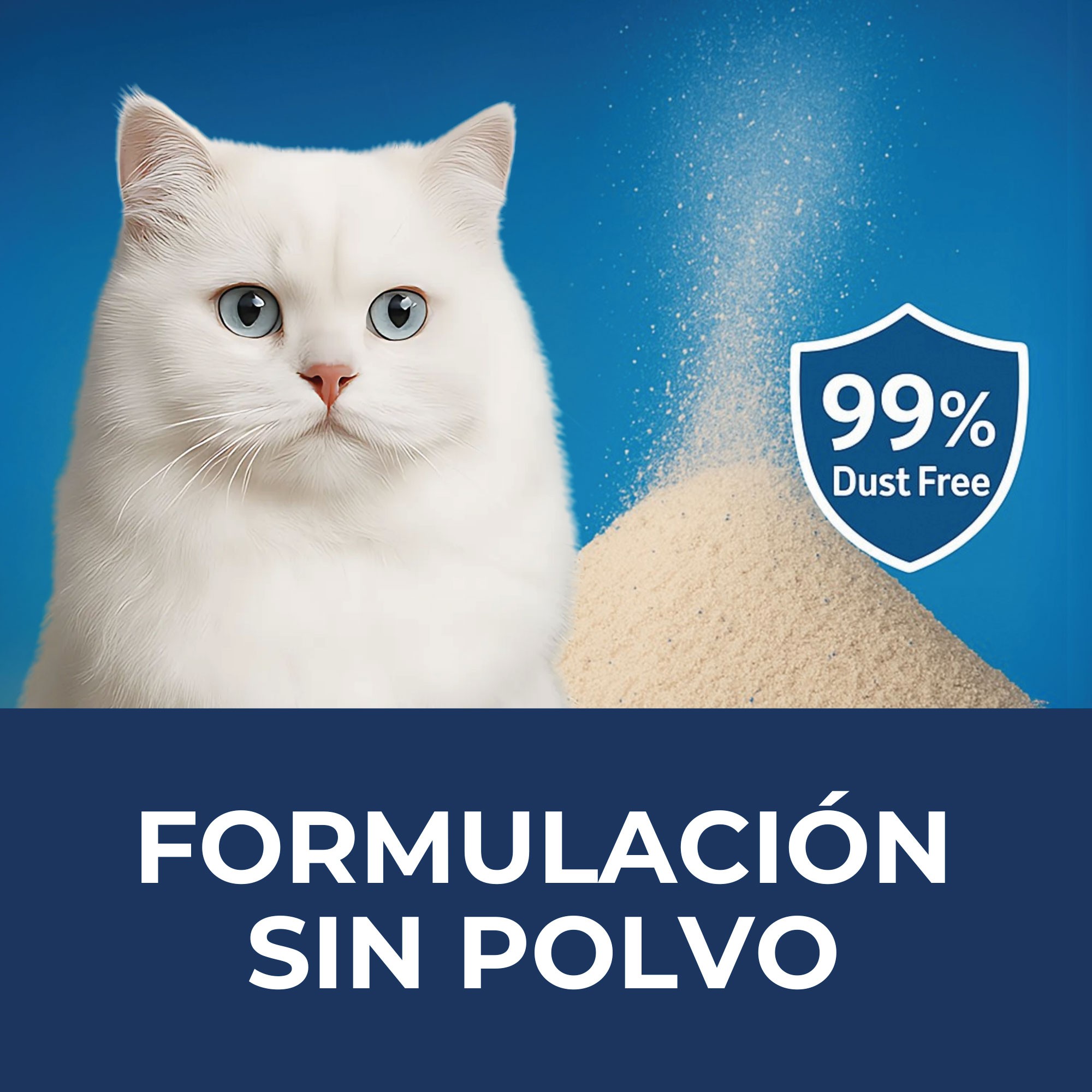 Katzenstreu Silikat Moly Premium - 17,9 L — Foto 4