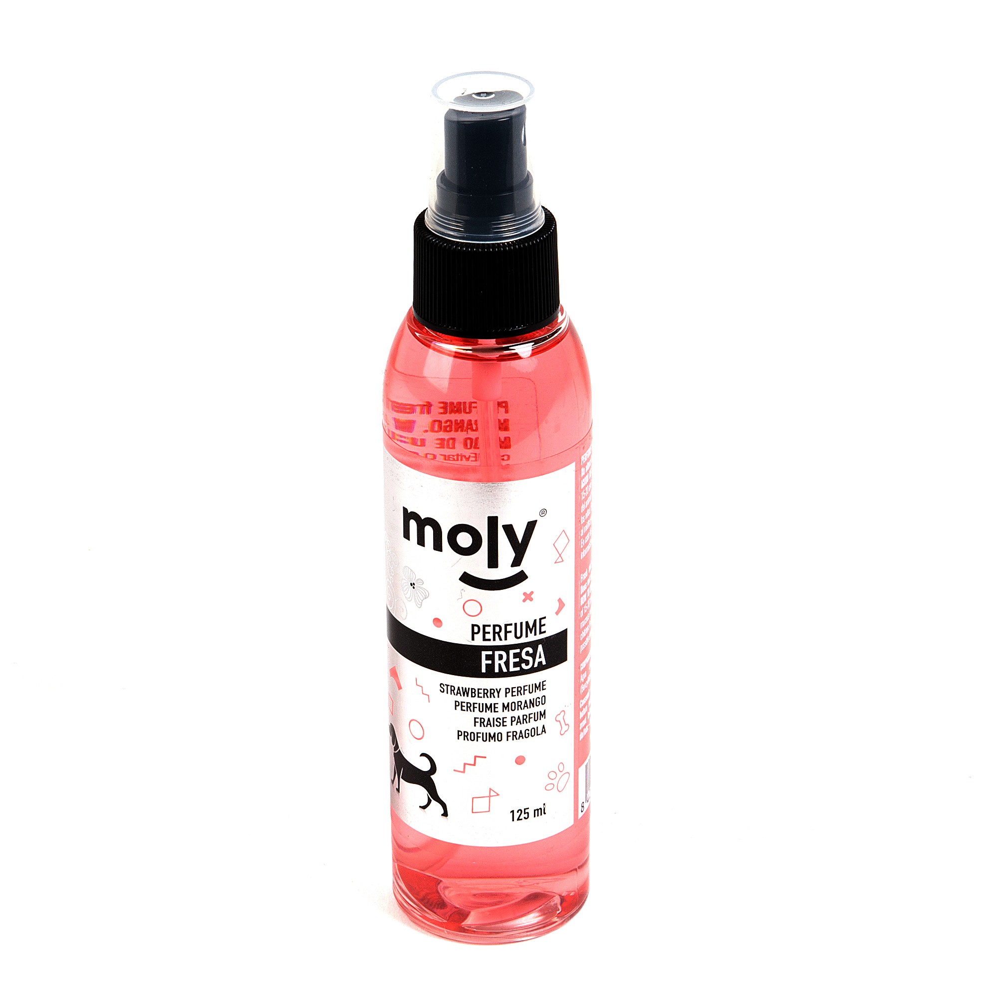 Parfum Aroma Erdbeere 125 ml Moly | Sanfter, leichter und sicherer Duft für Hunde