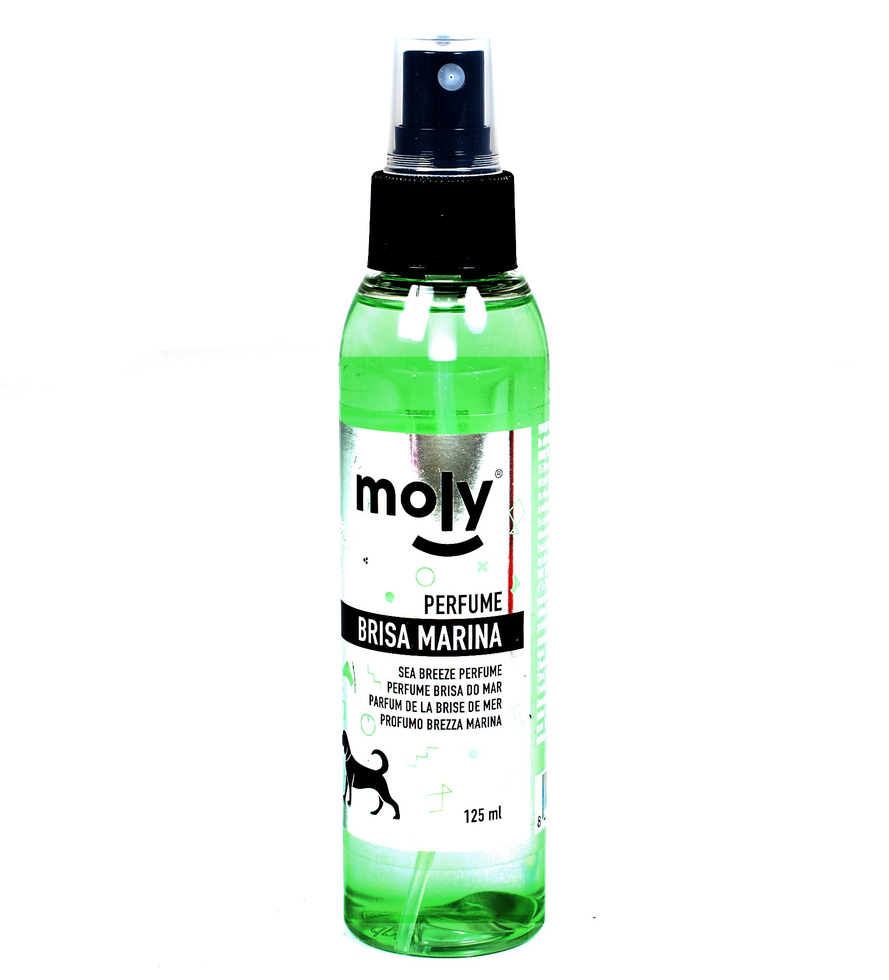 Parfum Moly Brise Marine 125 ml | Frischer und Langanhaltender Duft für Hunde und Katzen