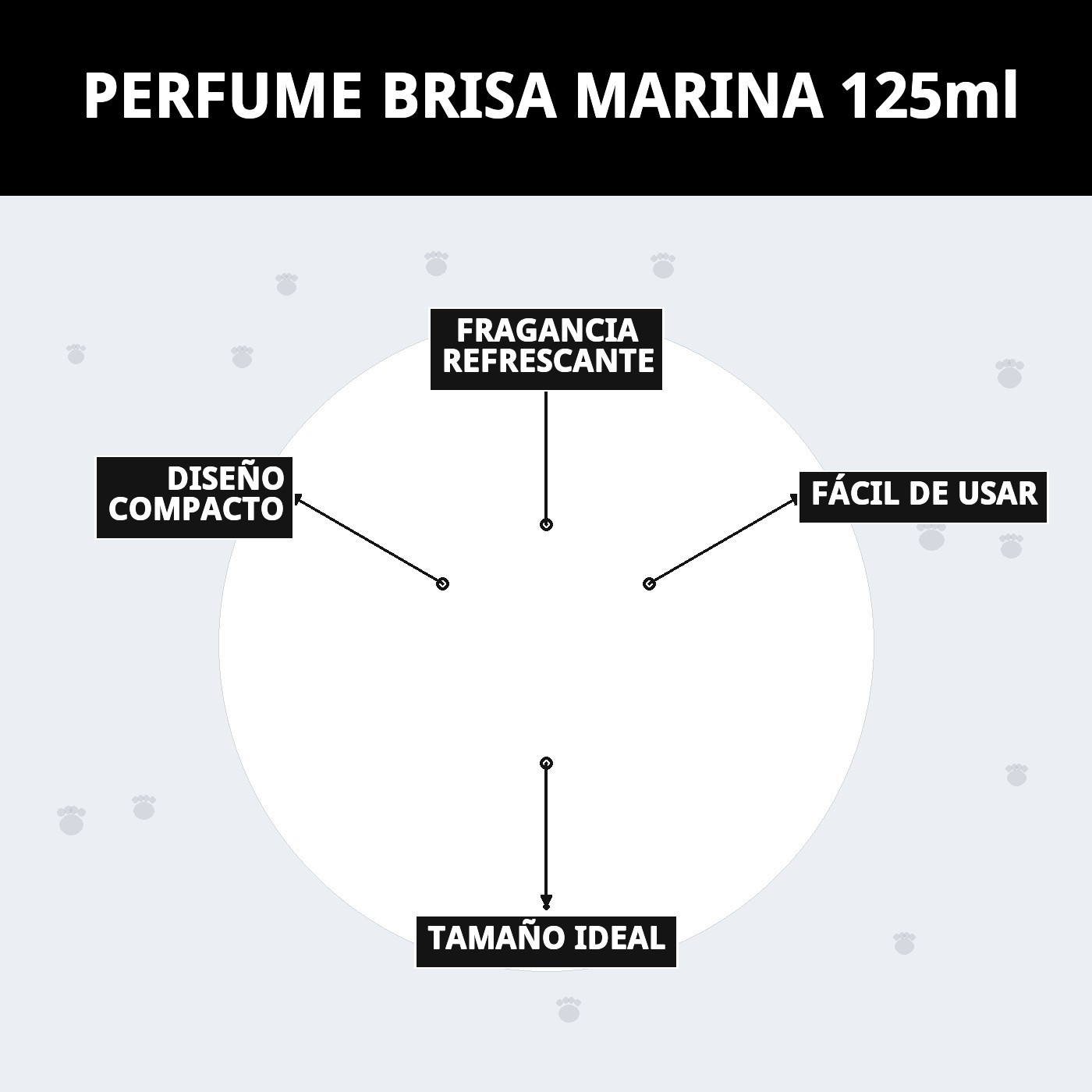 Parfum Moly Brise Marine 125 ml | Frischer und Langanhaltender Duft für Hunde und Katzen — Foto 8