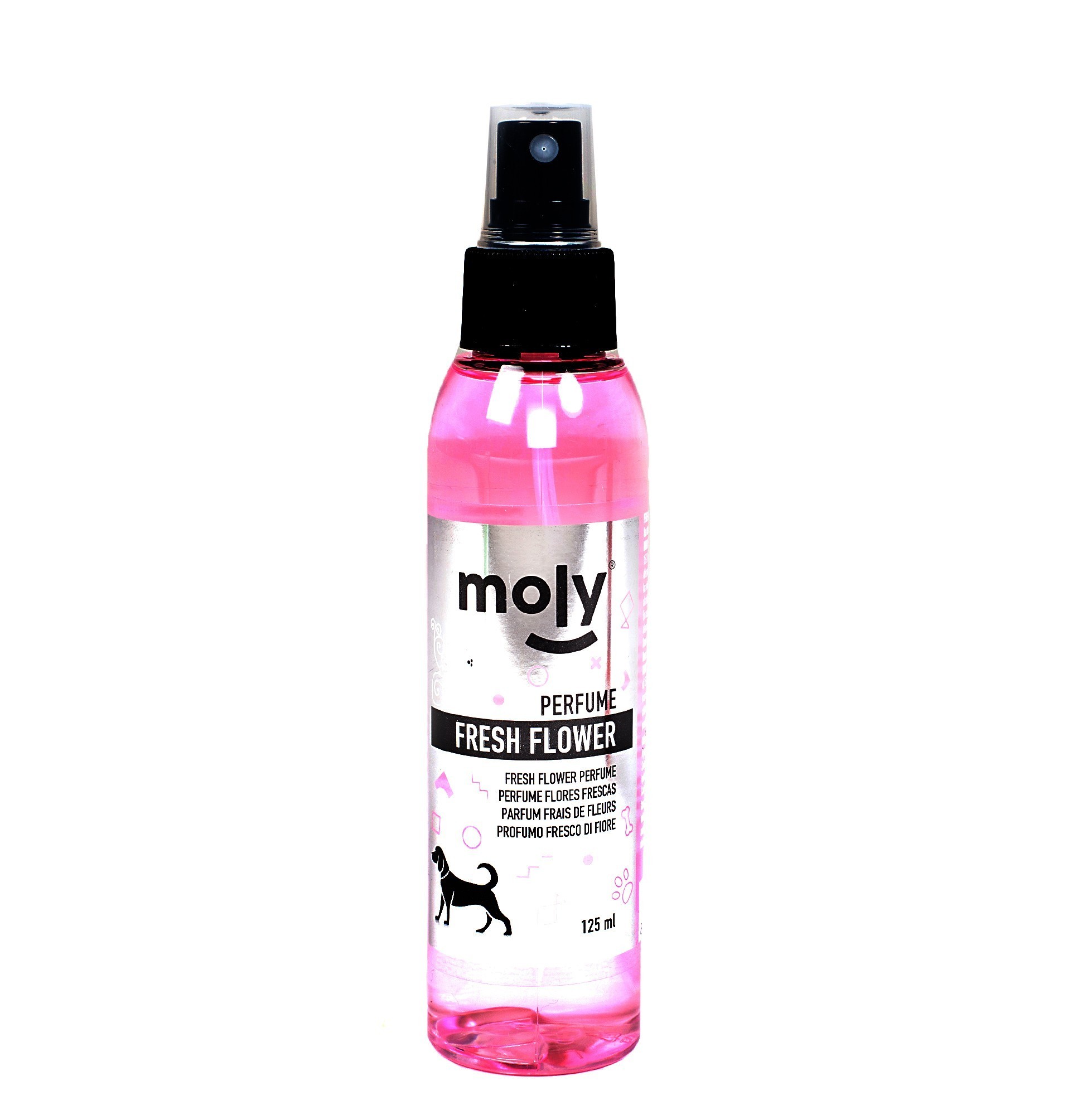 Parfüm Frische Blumen 125 ml Moly | Sanfter und Langanhaltender Blumenduft für Hunde