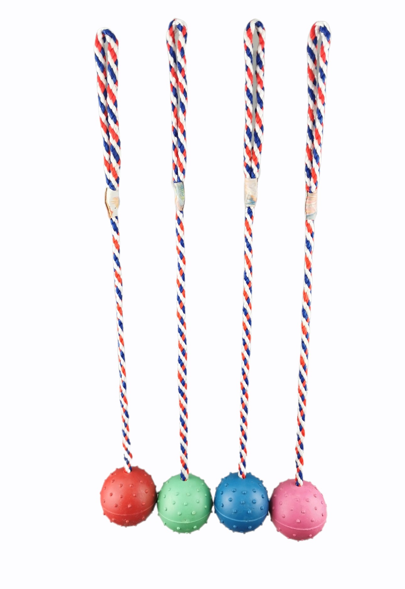 Moly Gummiball 6 cm mit Nylonleine
