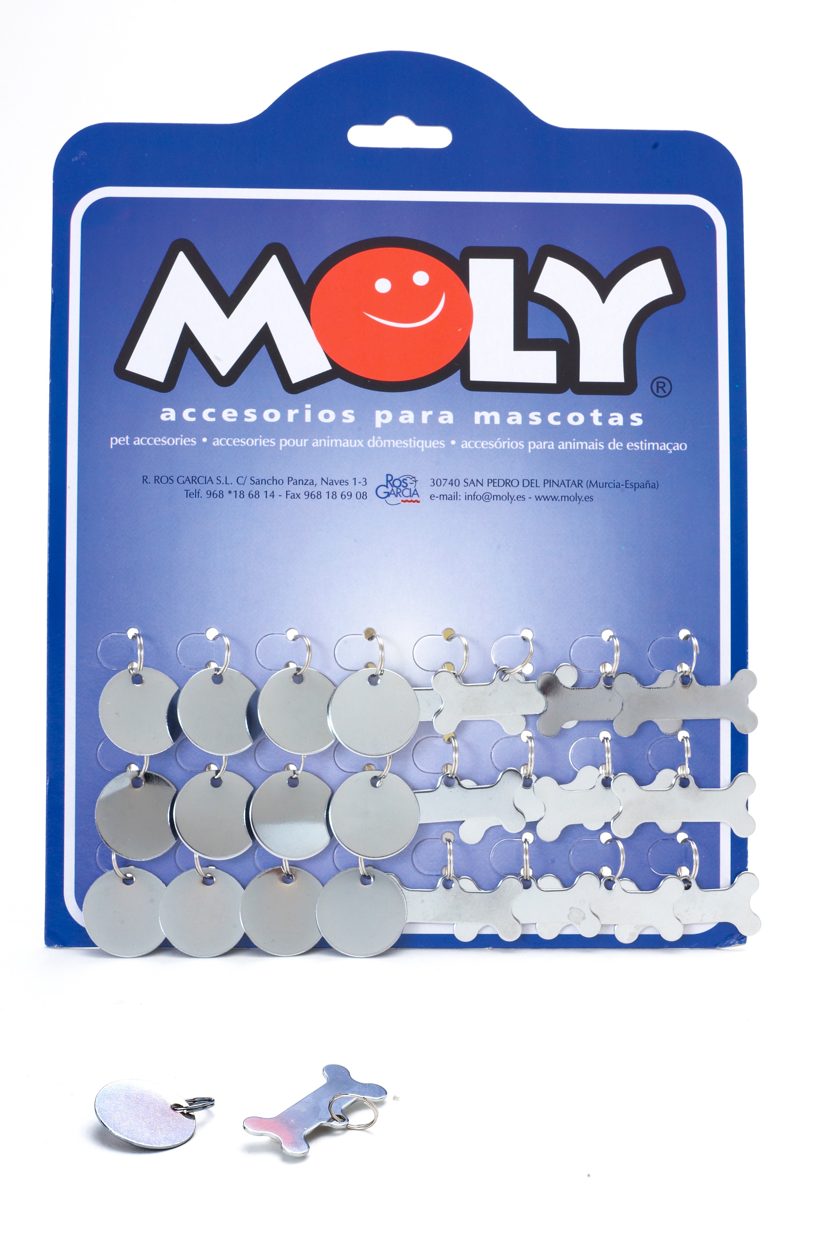 Moly Aussteller x 24 Namensschilder Mix — Foto 4