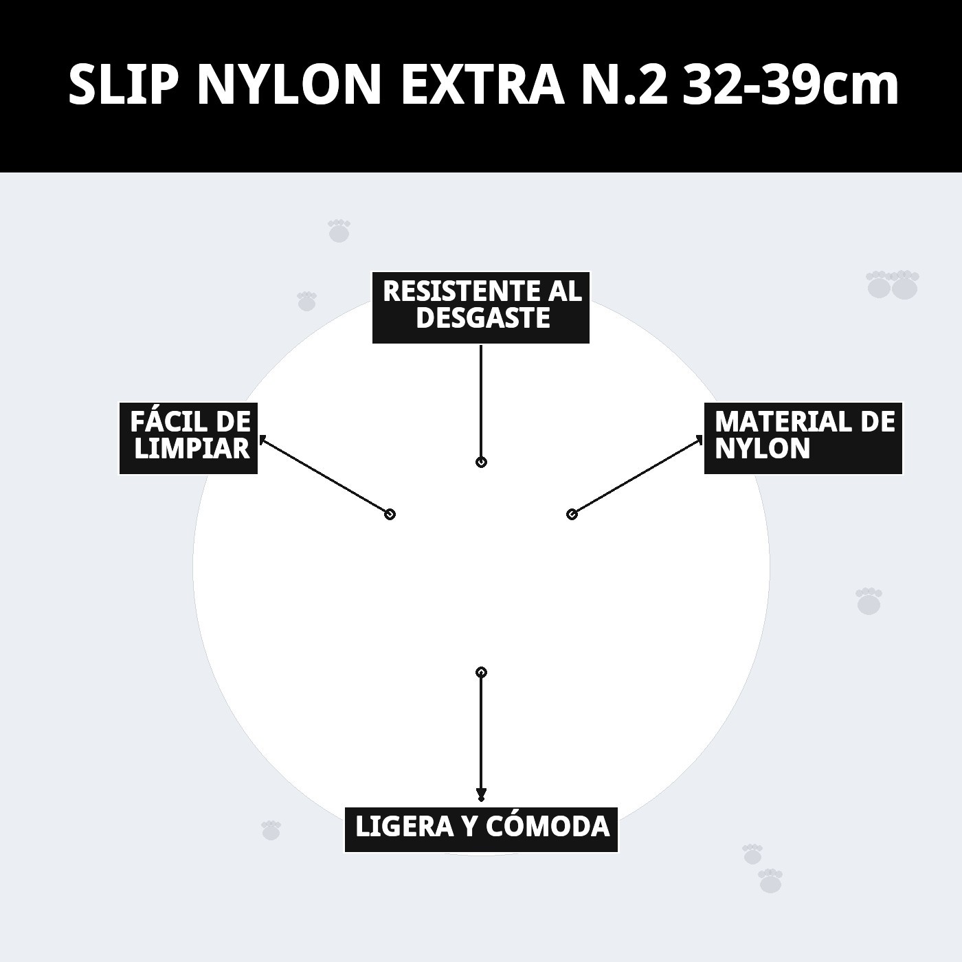 Moly Extra Nylon Slip N°2 (32–39 cm) — Foto 6