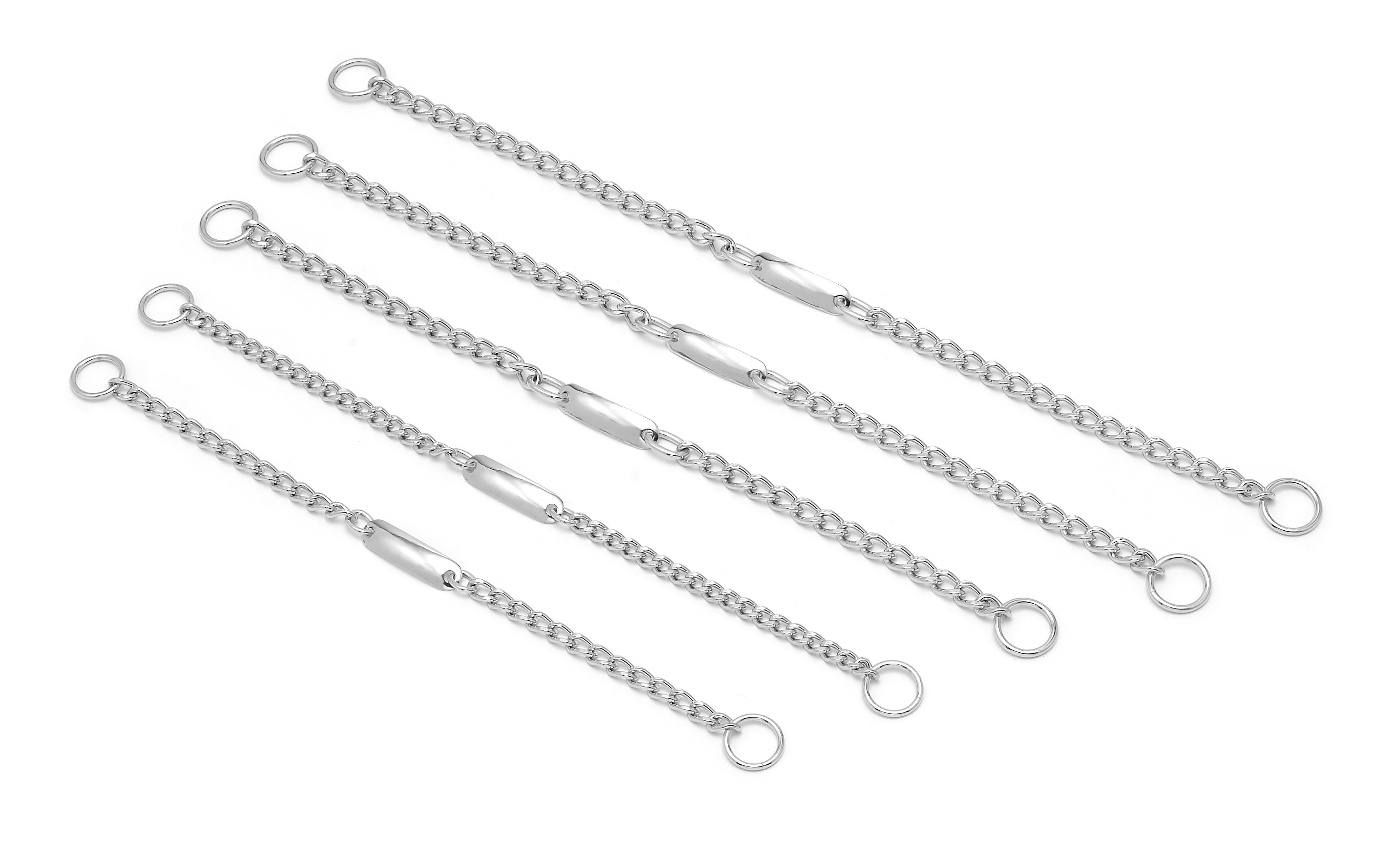 Moly Kissen Kette mit Plakette 45cm x 3mm — Foto 3