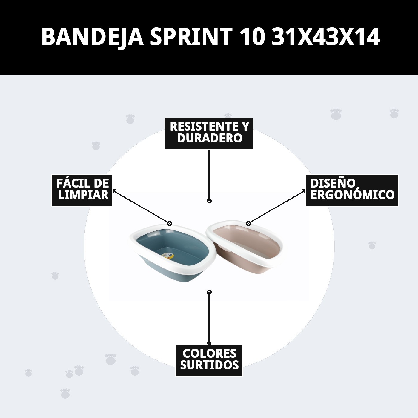 Bandeau Sprint 10 31X43X14 — Foto 8