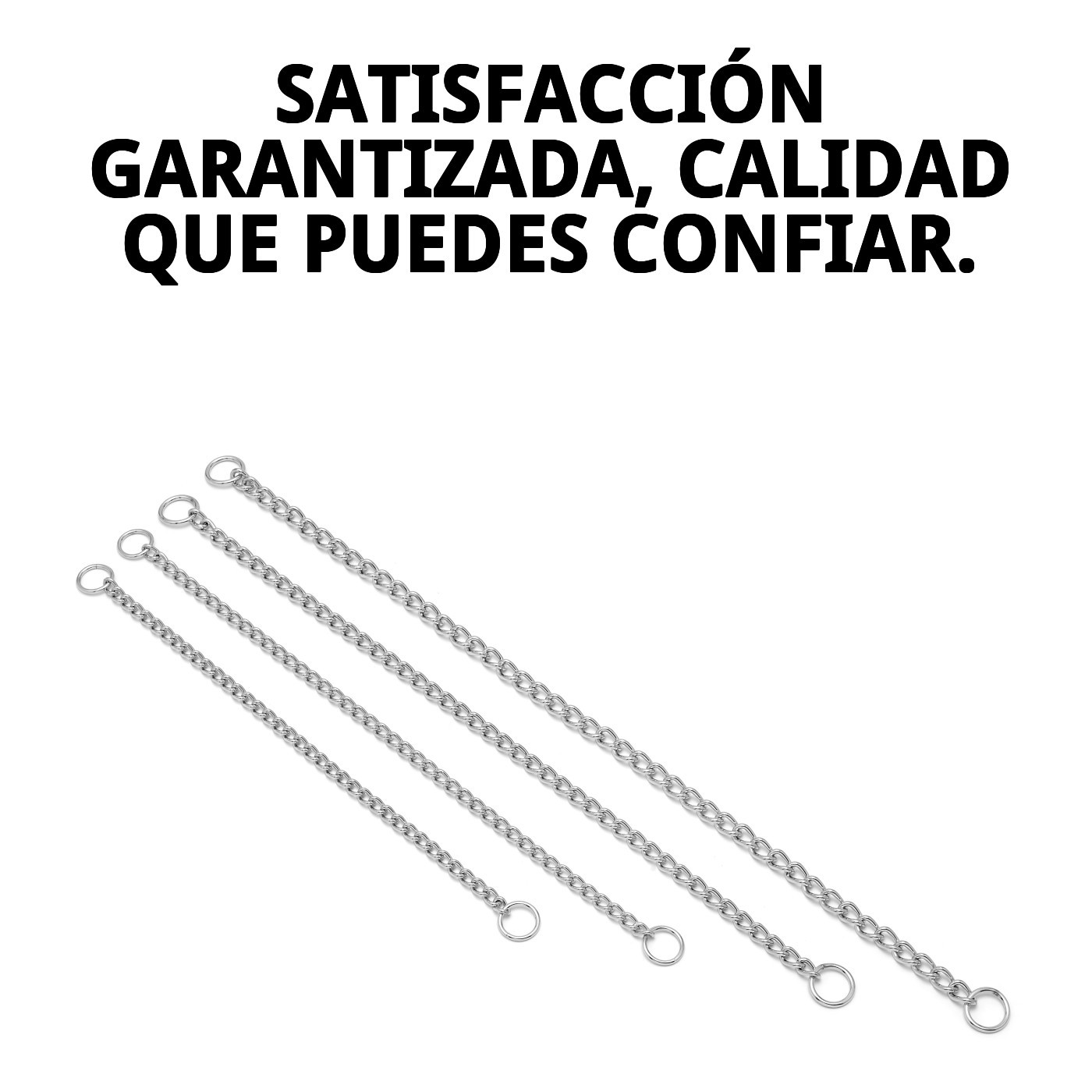 Kette Halsband Chrom 75cm x 4mm — Foto 8
