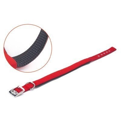 Nylon Komfort Halsband 35-55cm x 2cm — Foto 3