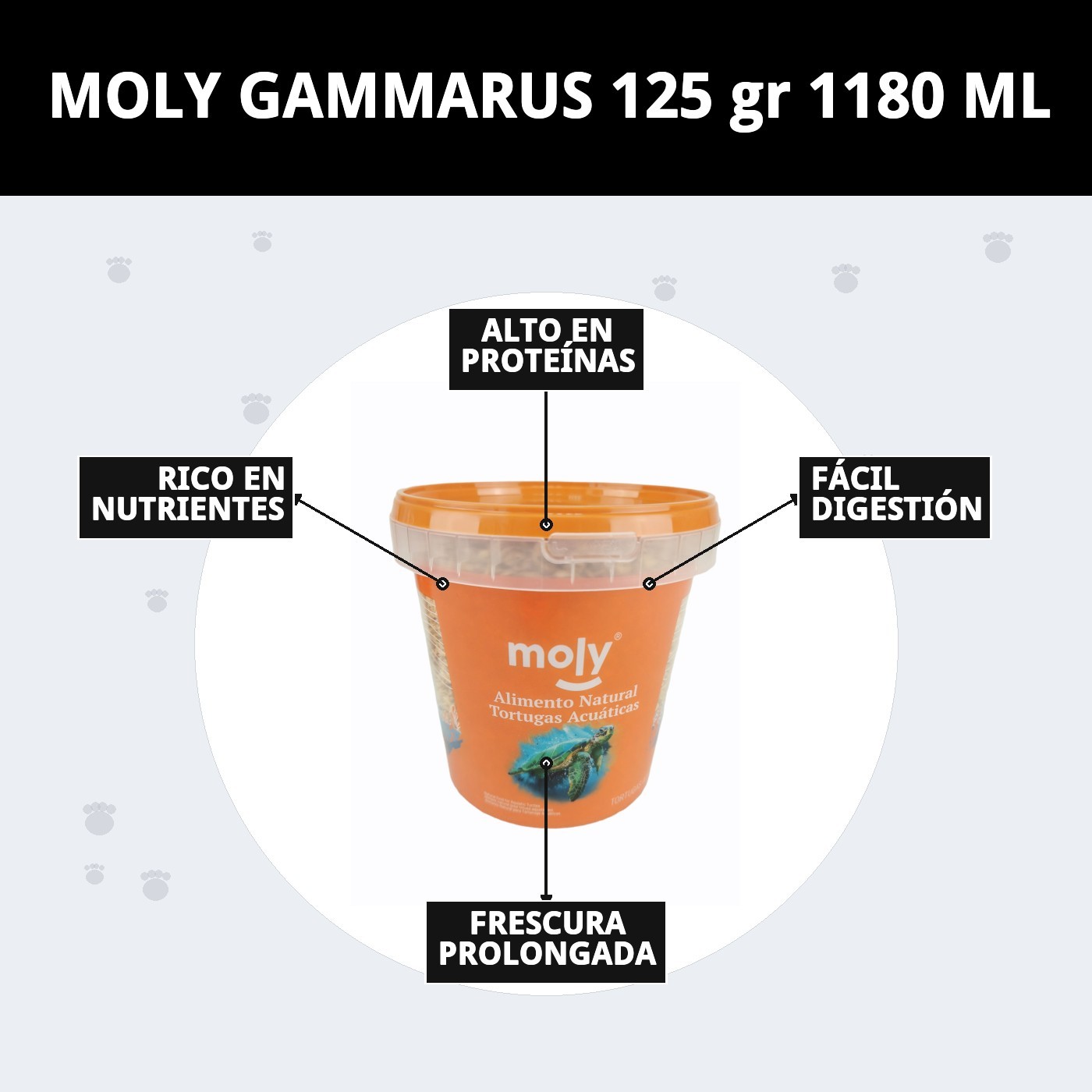Moly Gammarus 125 g / 1180 ml — Foto 7