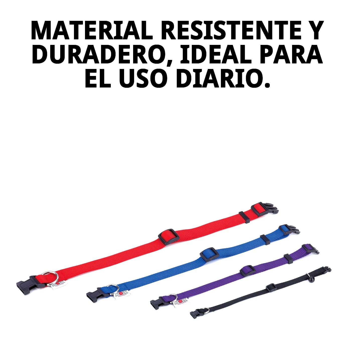 Nylon-Halsband glatt 35-55cm — Foto 5