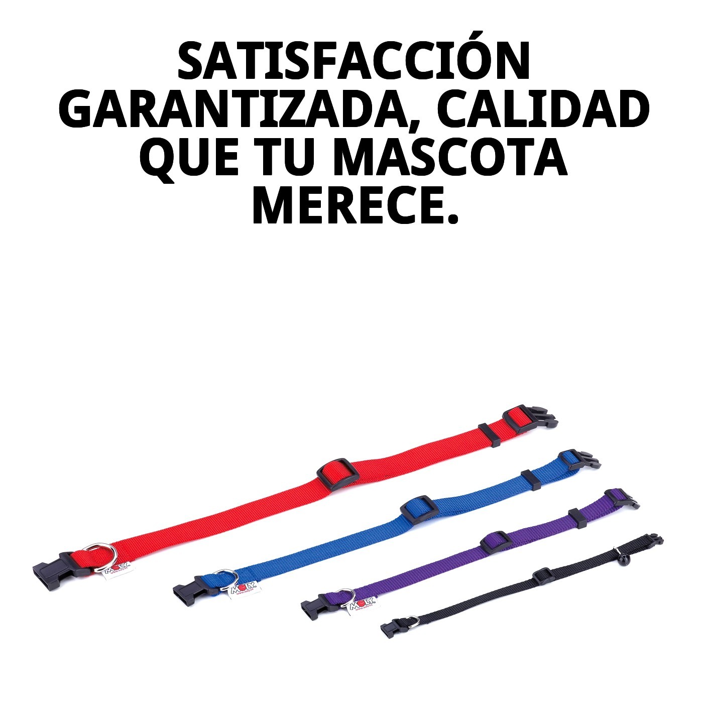 Nylon-Halsband glatt 35-55cm — Foto 8